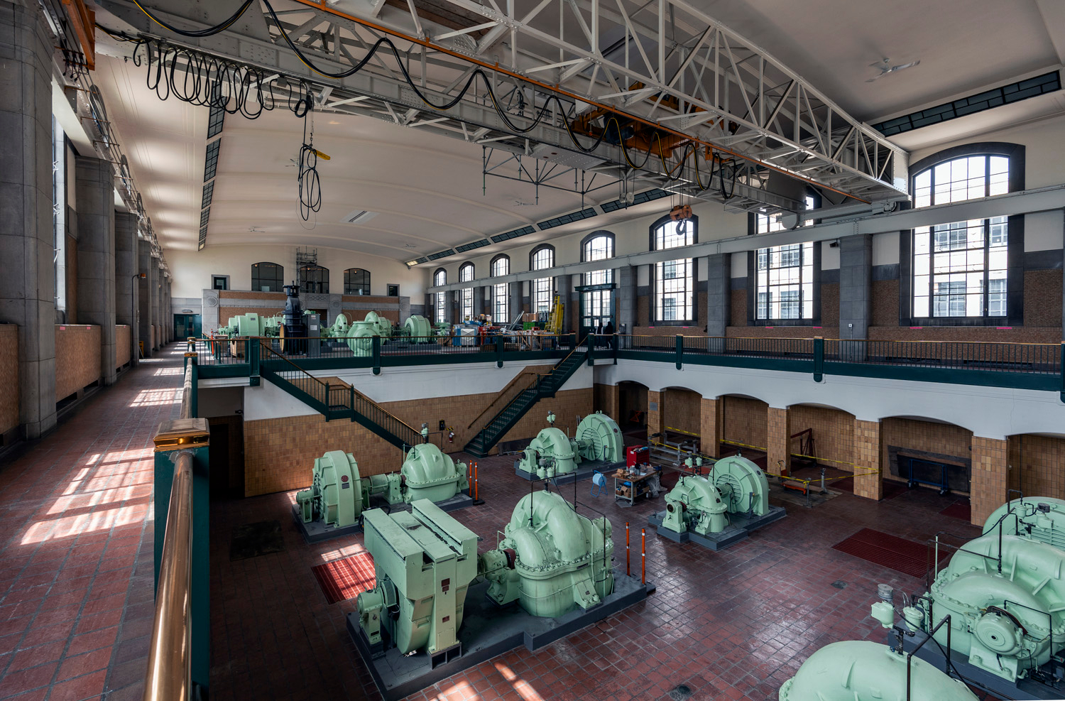     Katrin Faridani, R.C. Harris Water Treatment Plant Turbine Room, 2022. Courtesy of
the artist

