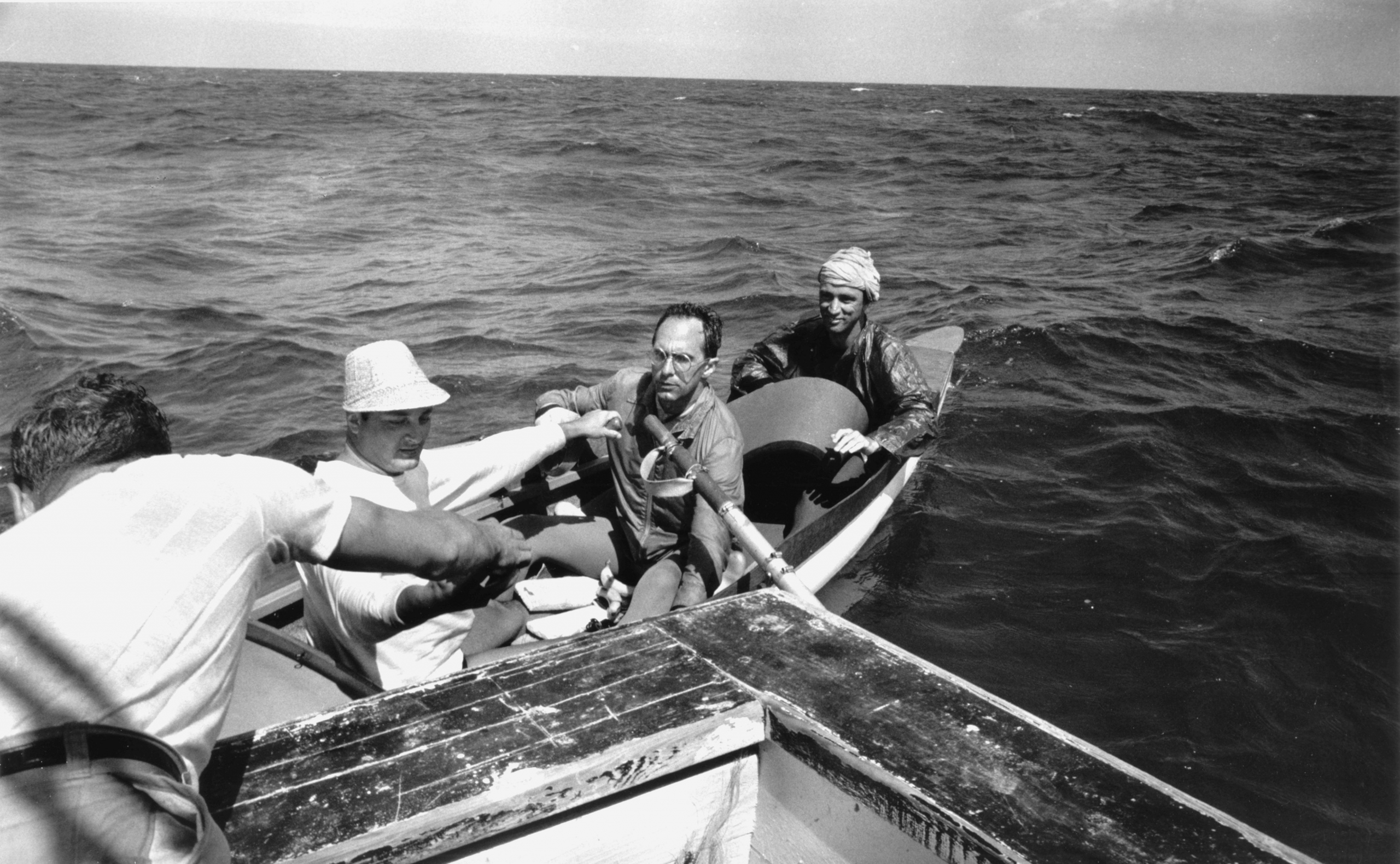     Don Newlands, Trudeau Rowing Cuba, 1960

