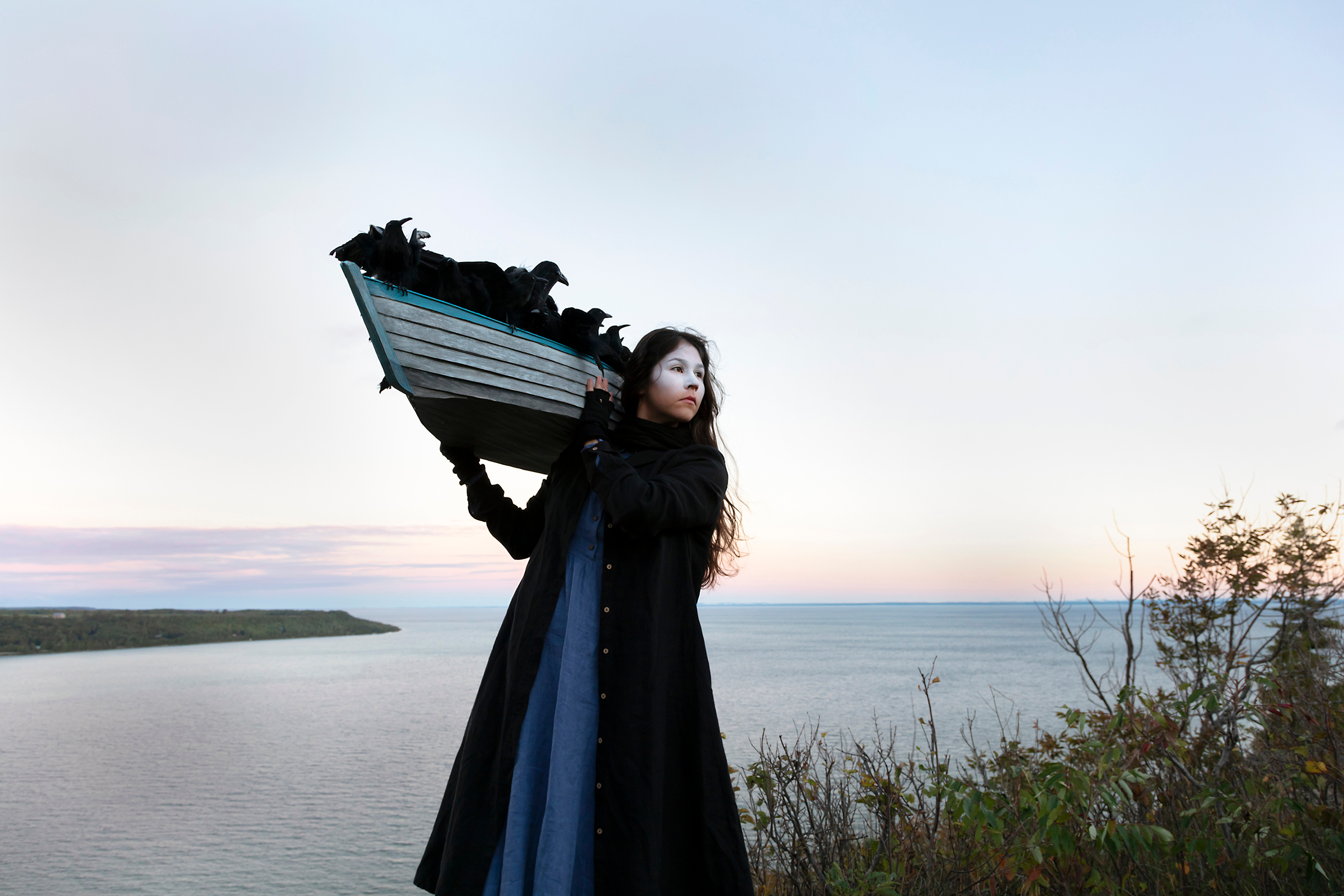     Meryl McMaster, On The Edge of This Immensity, 2019. From the series As Immense as the Sky. Courtesy of the artist, Stephen Bulger Gallery and Pierre-François Ouellette art contemporain.

