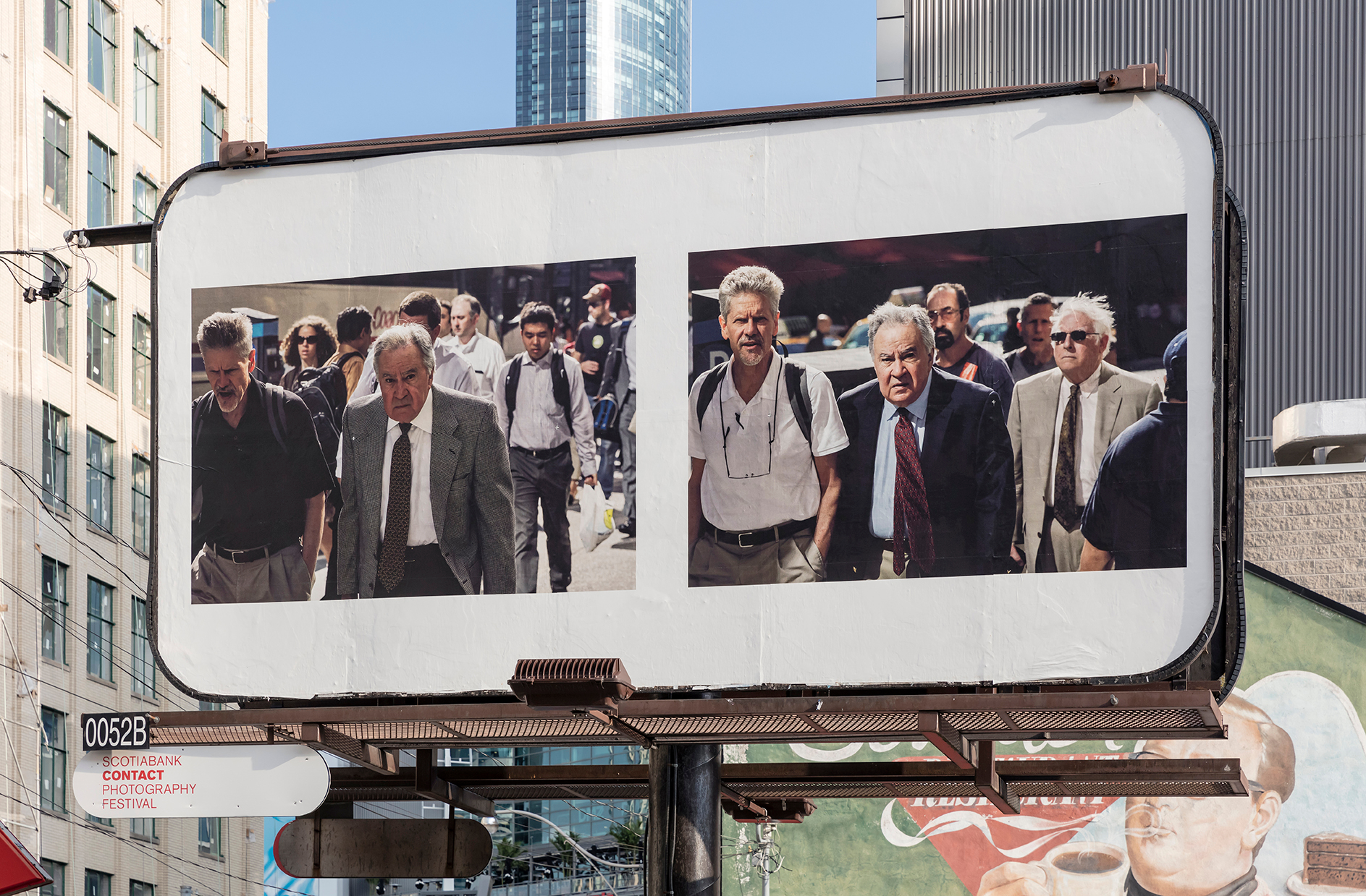     Peter Funch, 42nd and Vanderbilt, Installation on Church Street corridor, Toronto, 2019. Photo: Toni Hafkenscheid. Courtesy CONTACT, the artist and V1 Gallery.

