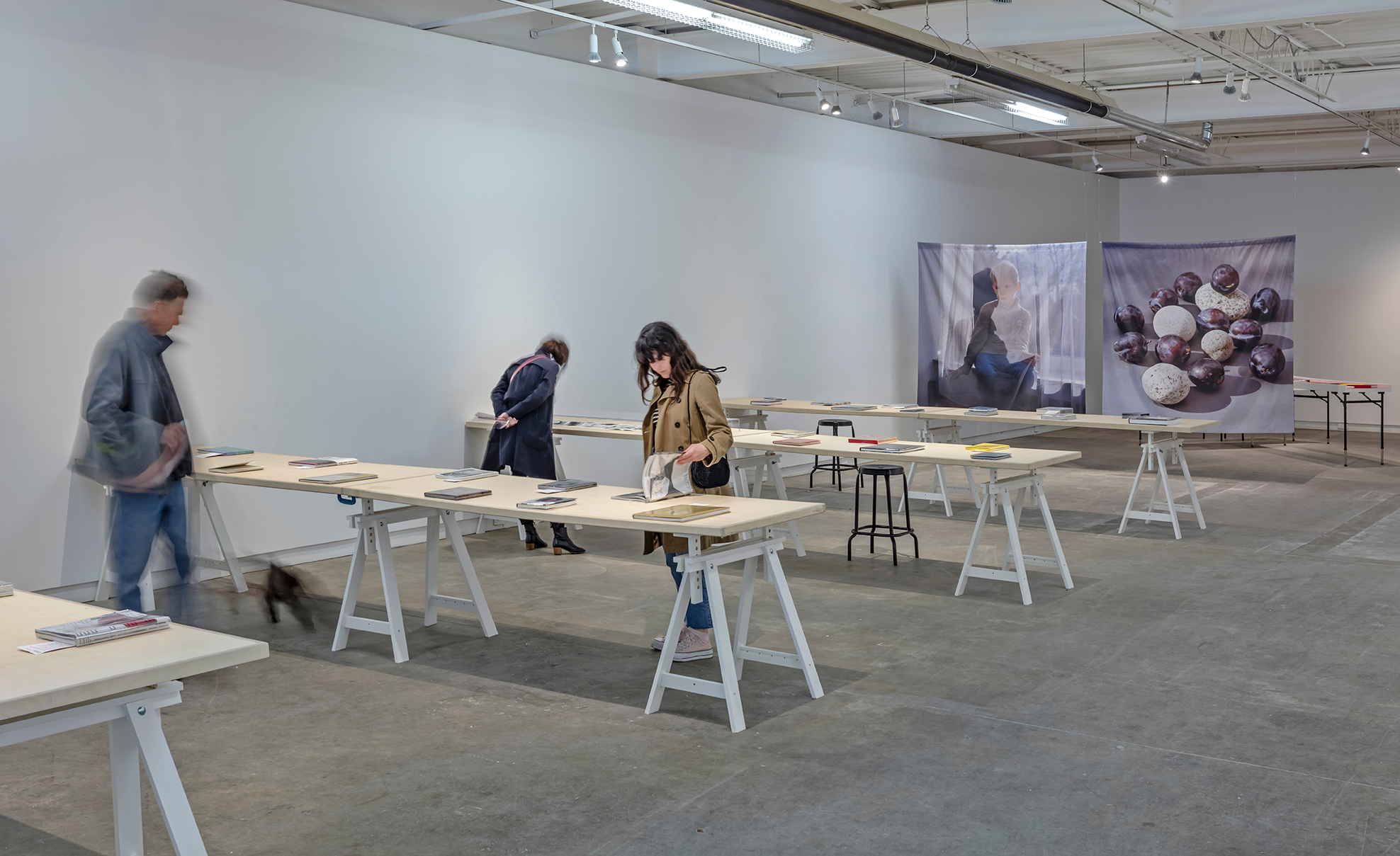     The Photobook Installation at Scrap Metal Gallery, Toronto, 2019. , The Photobook Lab, Installation at Scrap Metal, Toronto, 2019. Photo: Toni Hafkenscheid. Courtesy CONTACT.

