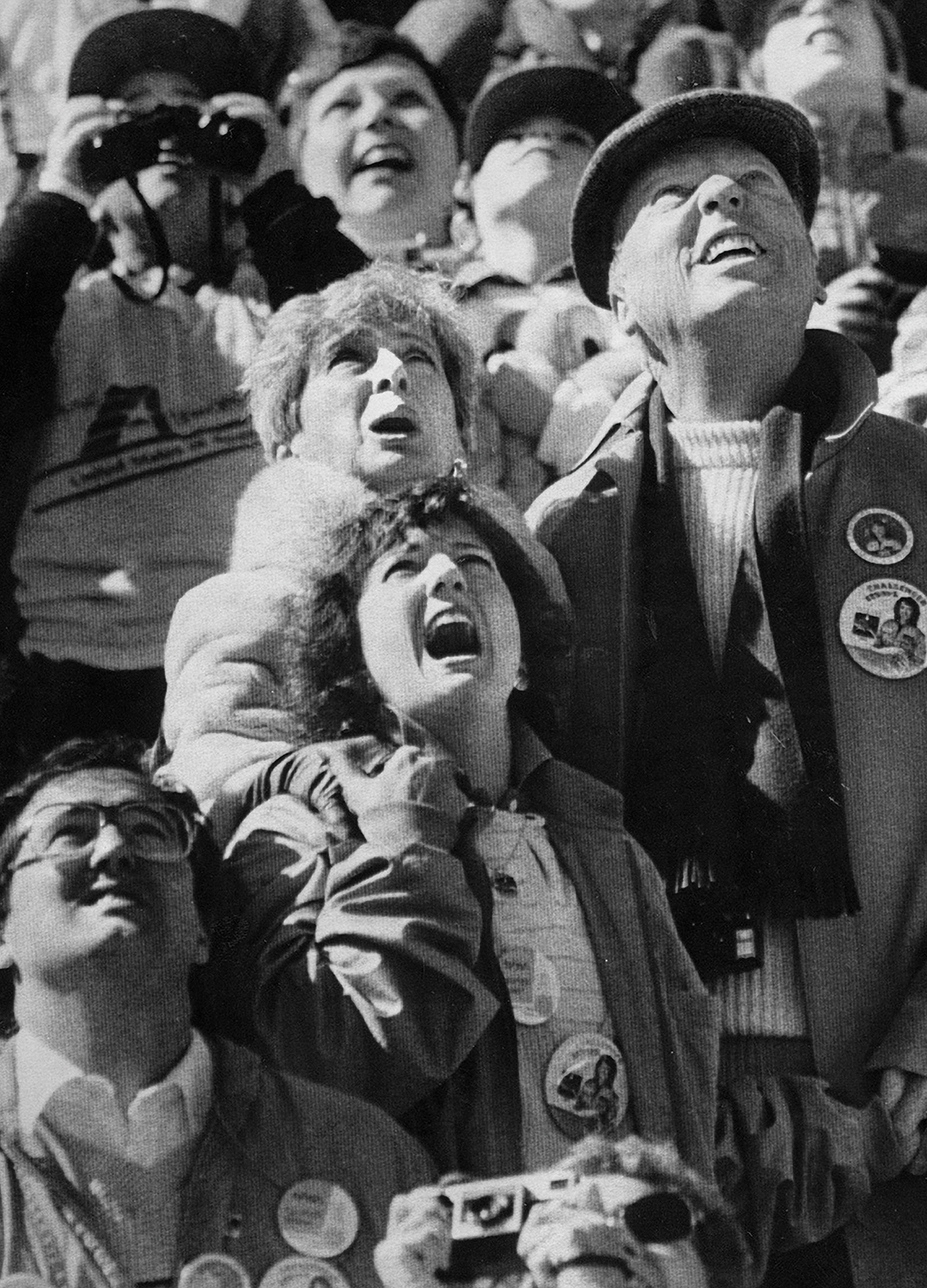     Bianca Salvo, Time and Again, Onlookers #1, Courtesy of NASA Images.

