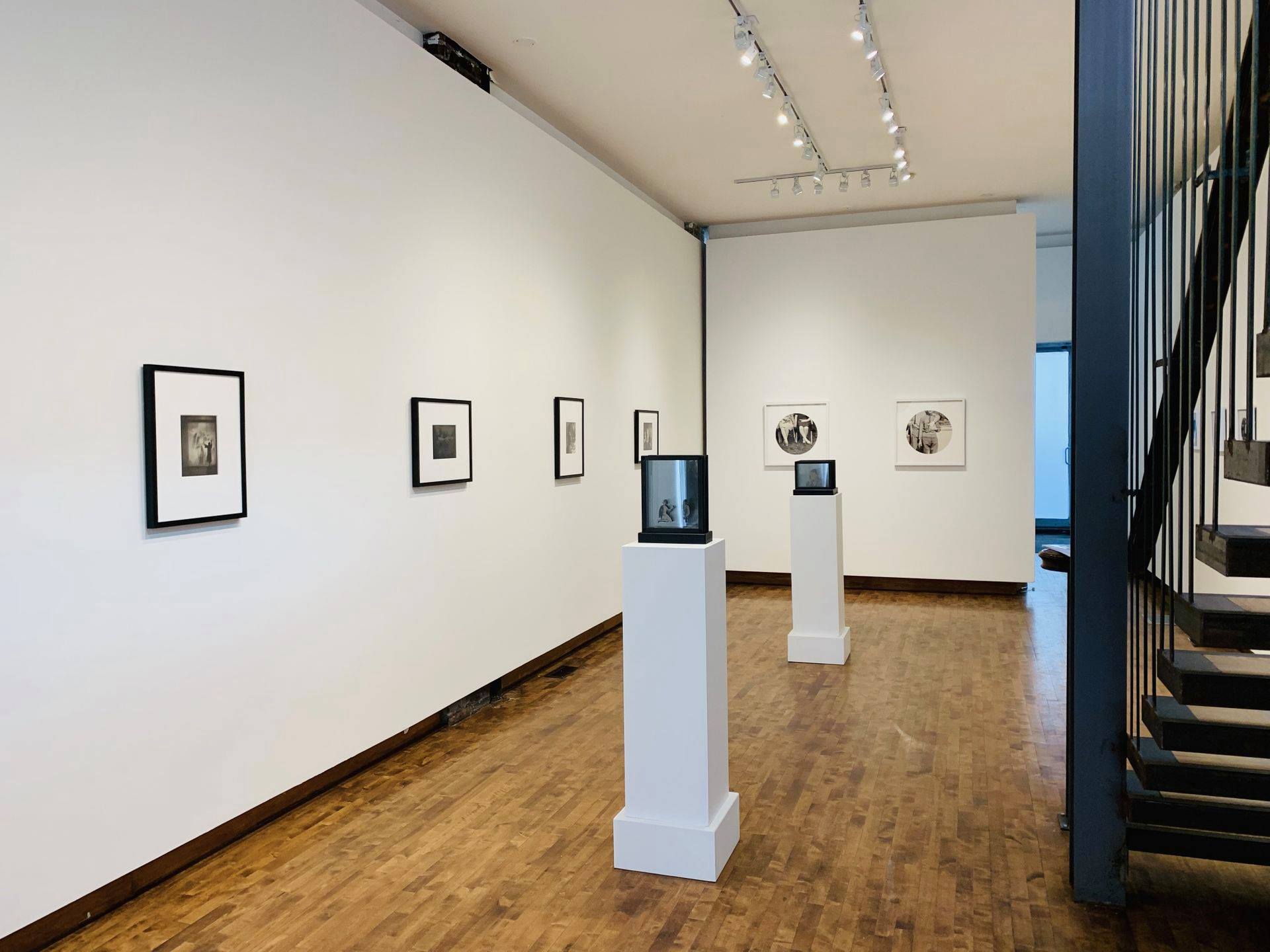     Addison Brown, Kris Sanford, Sara Silks, Perceptions, Installation view at Lonsdale Gallery, 2019.

