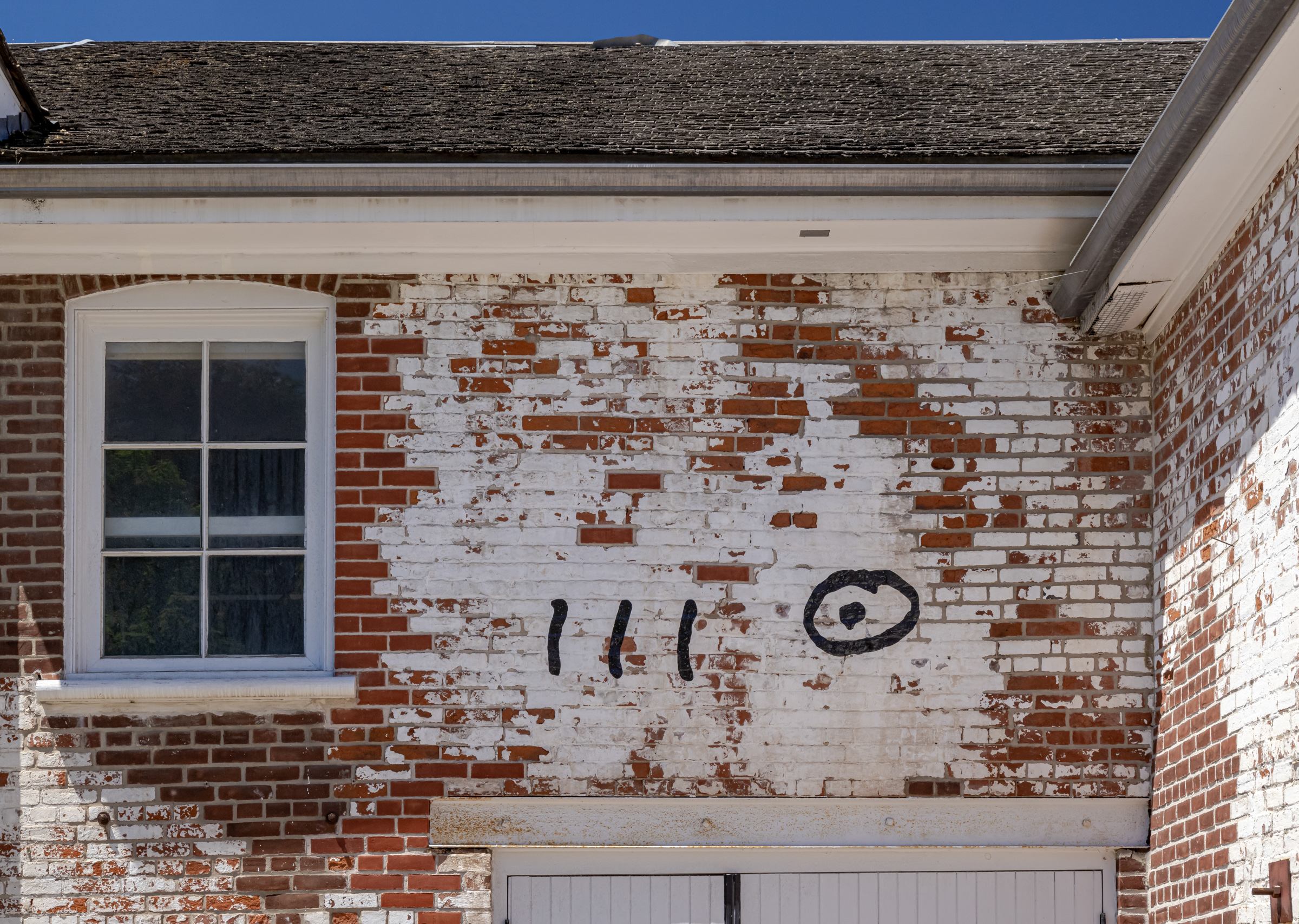     Greg Staats, for at least one day, you should continue to breathe clearly, installation at Todmorden Mills Heritage Site, Toronto 2021. Courtesy of the artist and CONTACT. Photo: Toni Hafkenscheid

