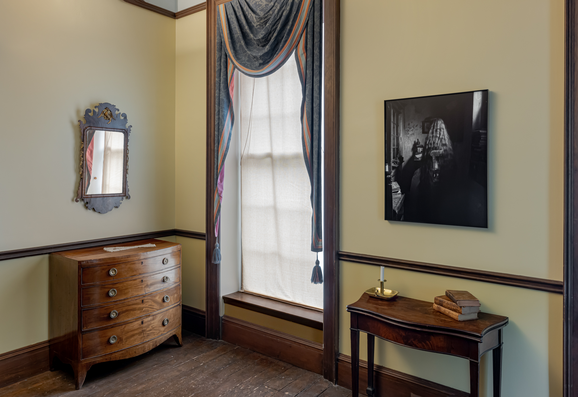     Tereza Zelenkova, The Double Room, installation view, Campbell House Museum, Toronto, 2021. Courtesy of the artist and CONTACT. Photo: Toni Hafkenscheid

