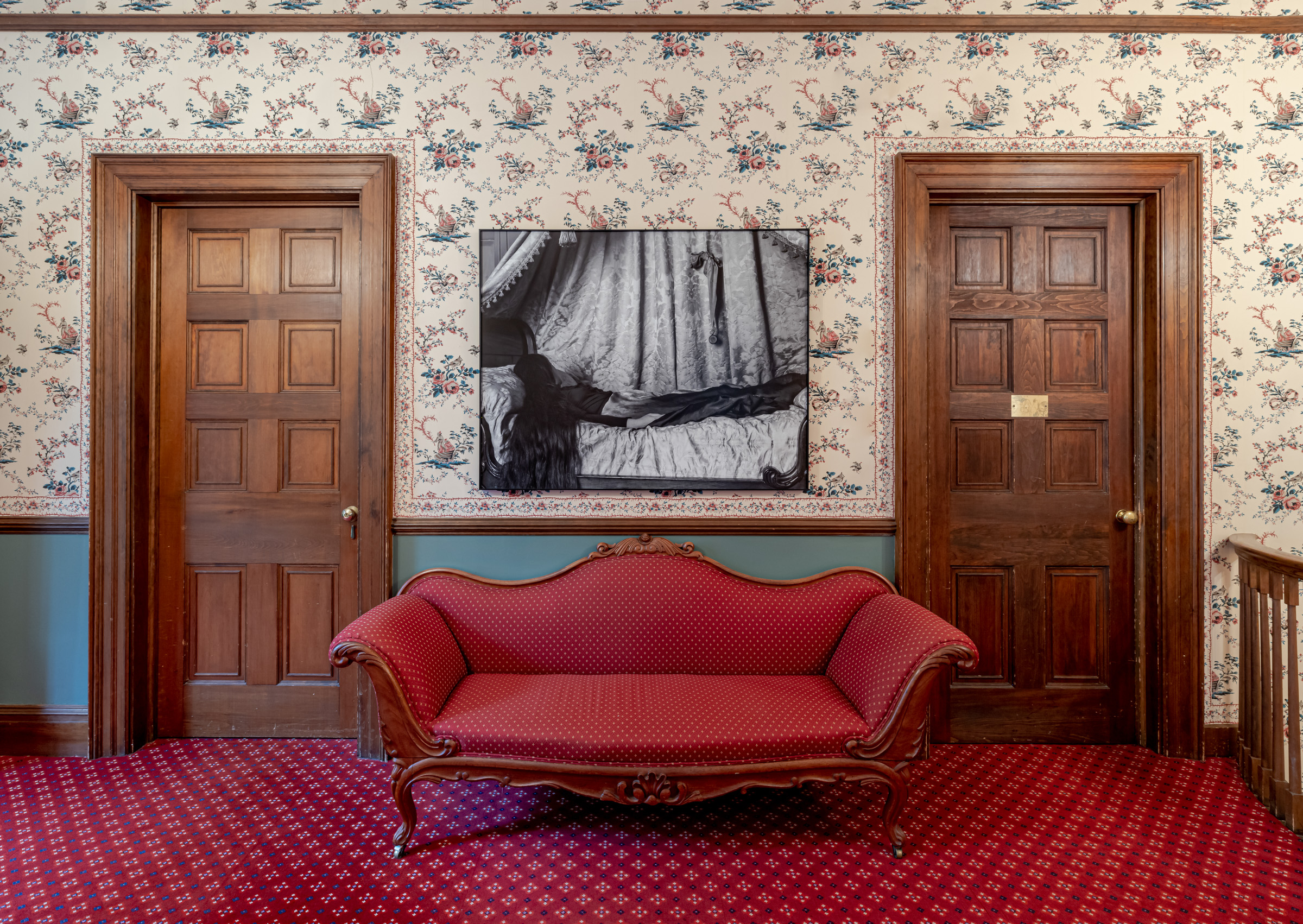     Tereza Zelenkova, The Double Room, installation view, Campbell House Museum, Toronto, 2021. Courtesy of the artist and CONTACT. Photo: Toni Hafkenscheid

