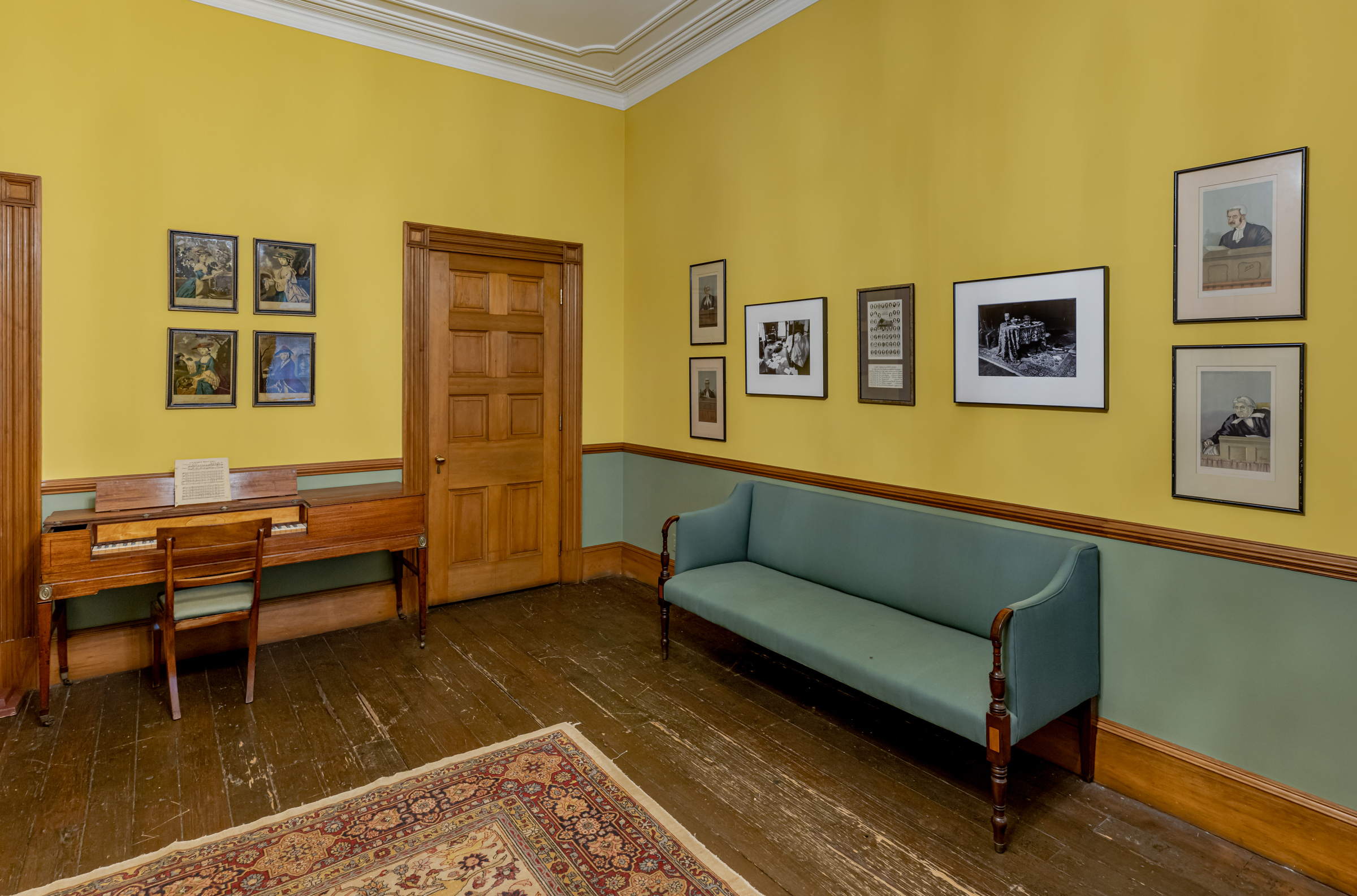     Tereza Zelenkova, The Double Room, installation view, Campbell House Museum, Toronto, 2021. Courtesy of the artist and CONTACT. Photo: Toni Hafkenscheid

