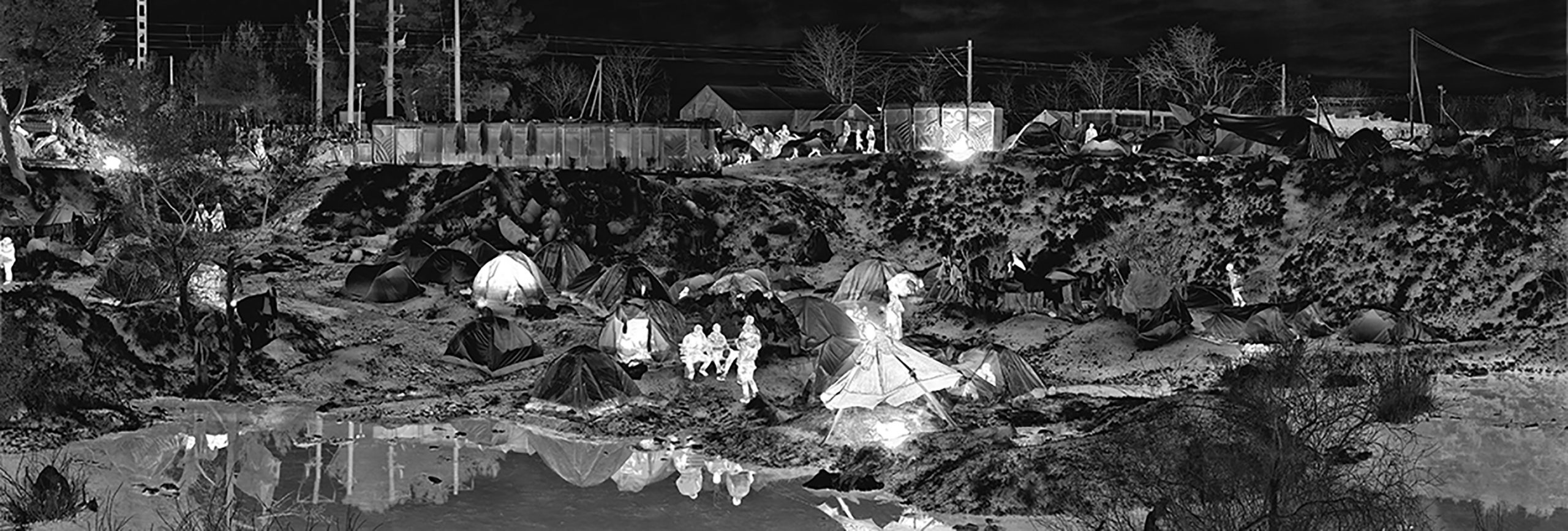     Richard Mosse, Idomeni Camp, Greece, 2016. © Richard Mosse. Courtesy of the artist and Jack Shainman Gallery, New York.

