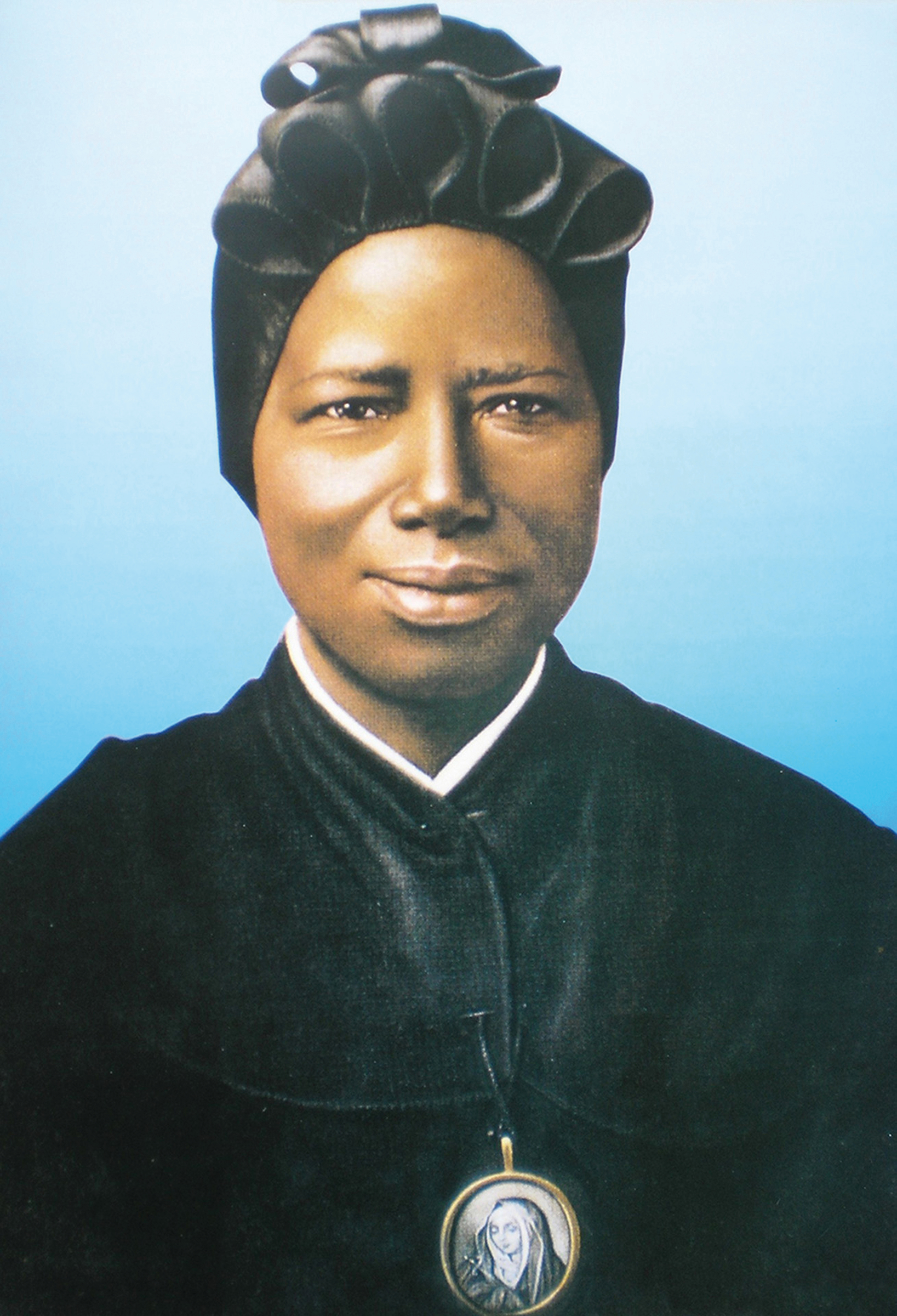     Piero Martinello, Saint Josephine Bakhita, (1869 – 1947), from the chapter Devotion. Courtesy: the artist

