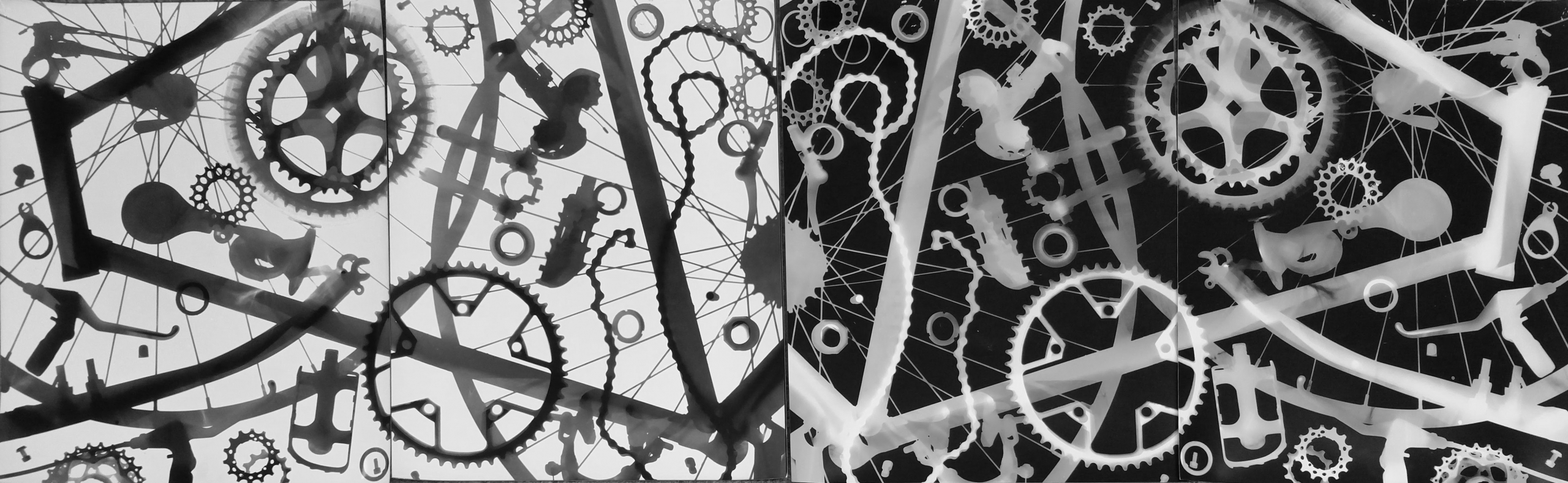     Burke Paterson, Bicycle Diptych, 2015-2018

