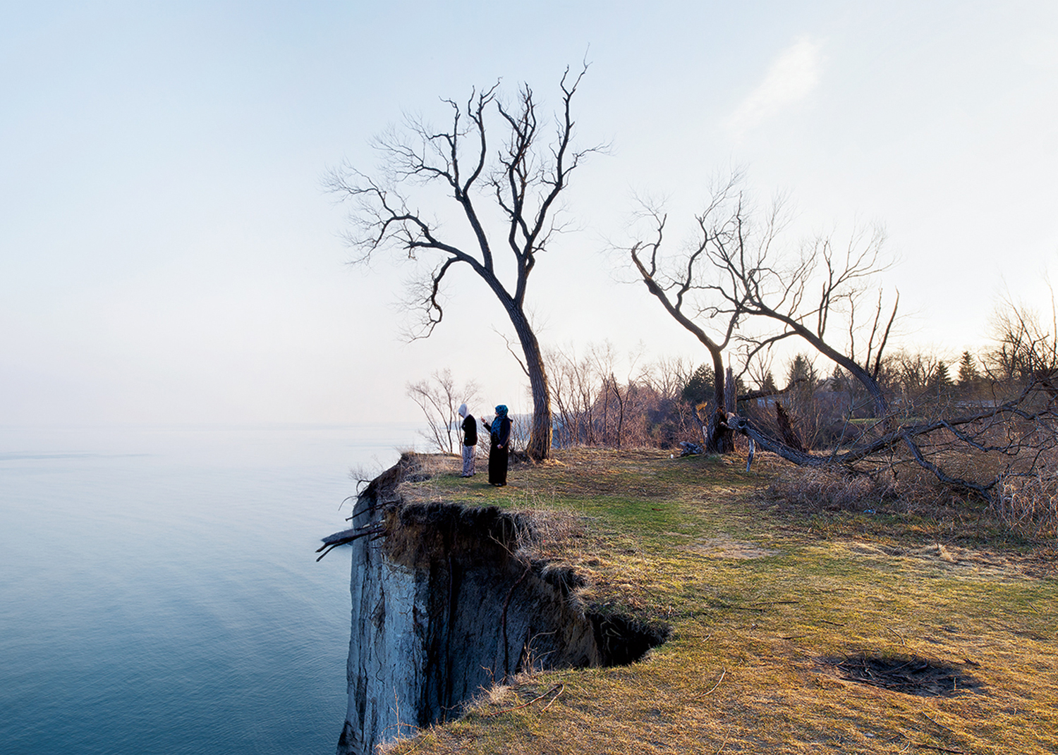     Robert Burley, Scarborough Bluffs Park, 2014. Courtesy of the Stephen Bulger Gallery. 

