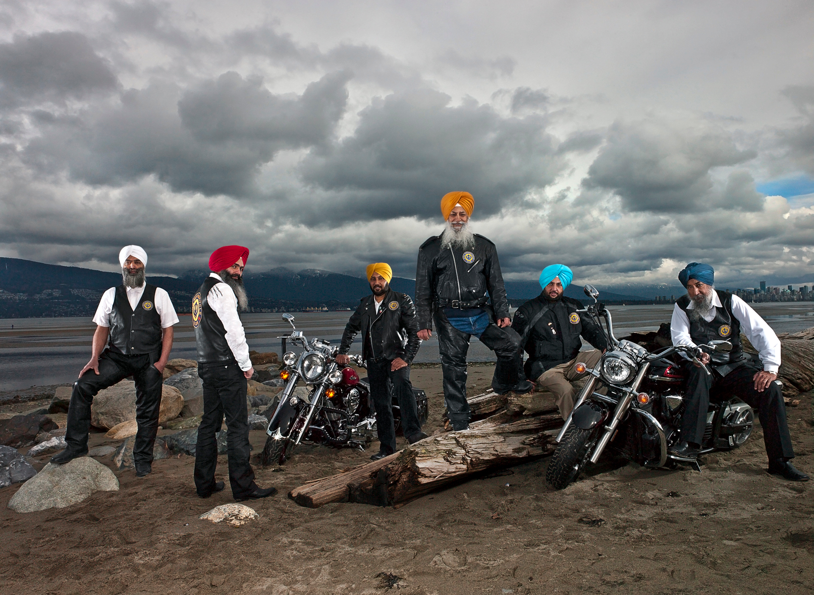     Naomi Harris, Sikh Motorcycle Club, Vancouver, British Columbia, March 2012. 

