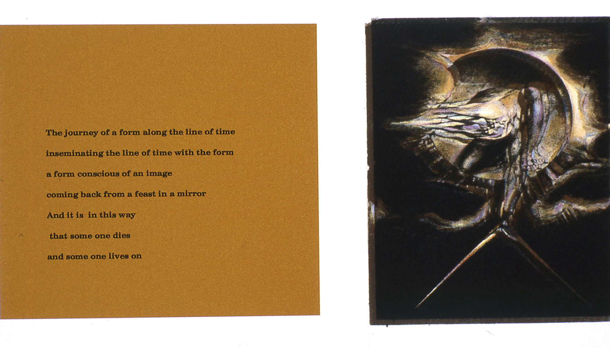     Parvaneh Radmard, B20: The Line of Time, Blake and poetry, 2013

