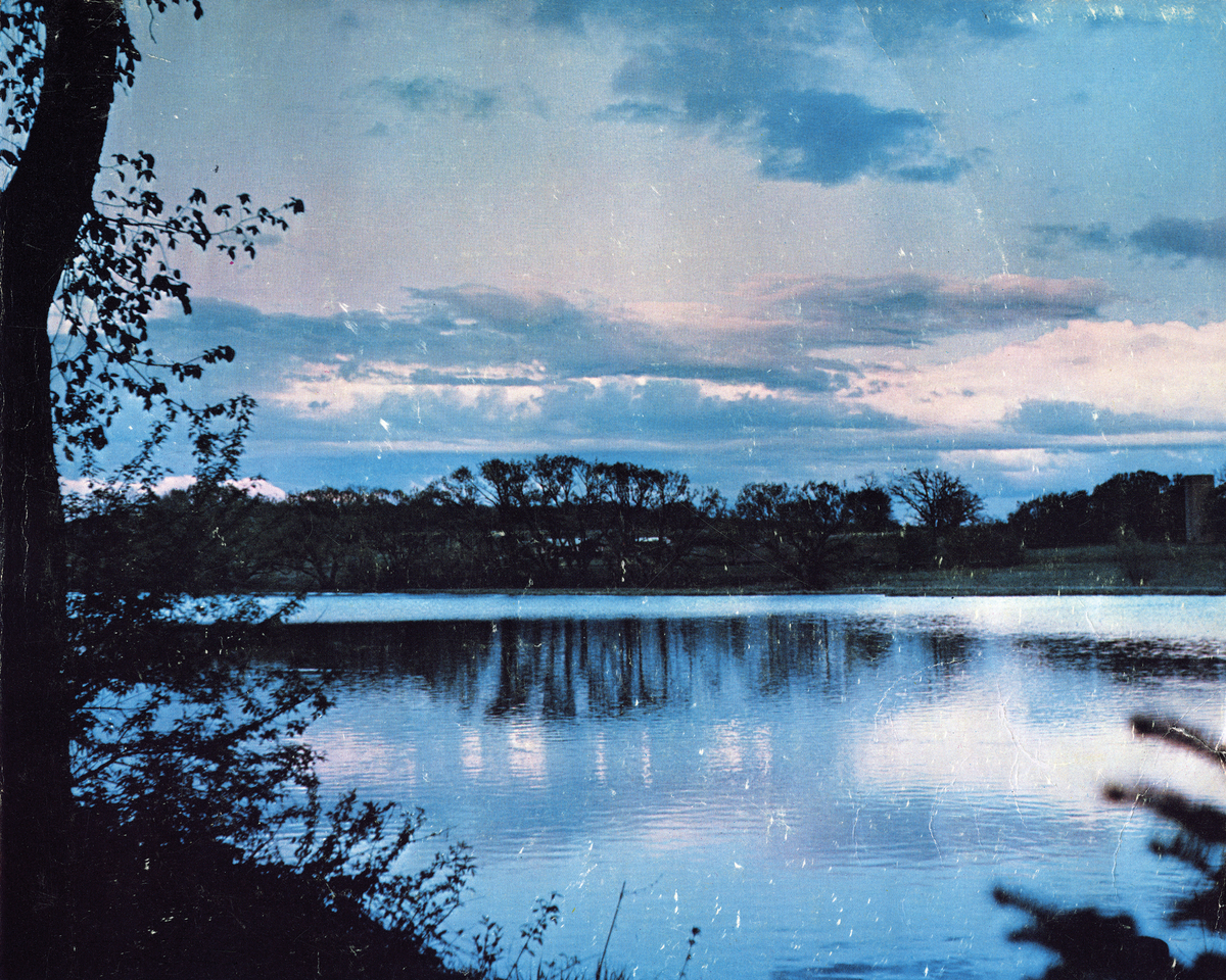     Christian Patterson, Fond du Lac (Blue Lake), 2013. Archival pigment print, 32 x 40”.

