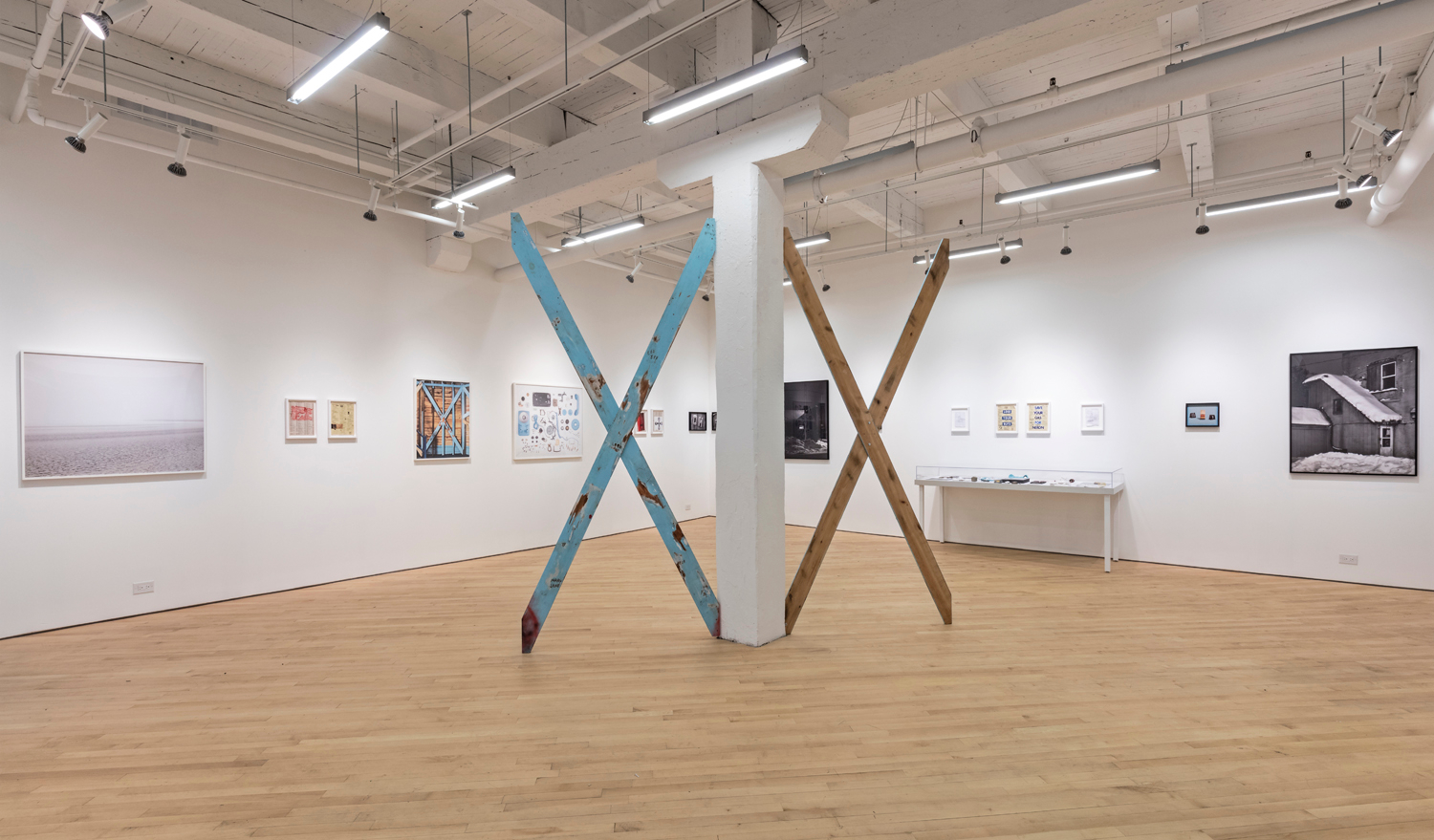     Installation view of Christian Patterson, Bottom of the Lake, Photo: Toni Hafkenscheid 

