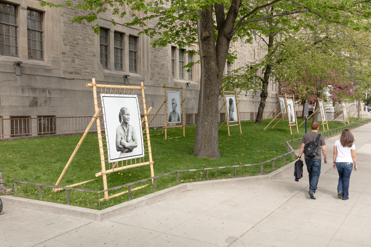     Installation view of Jake Verzosa, The Last Tattooed Women of Kalinga, Photo: Toni Hafkenscheid

