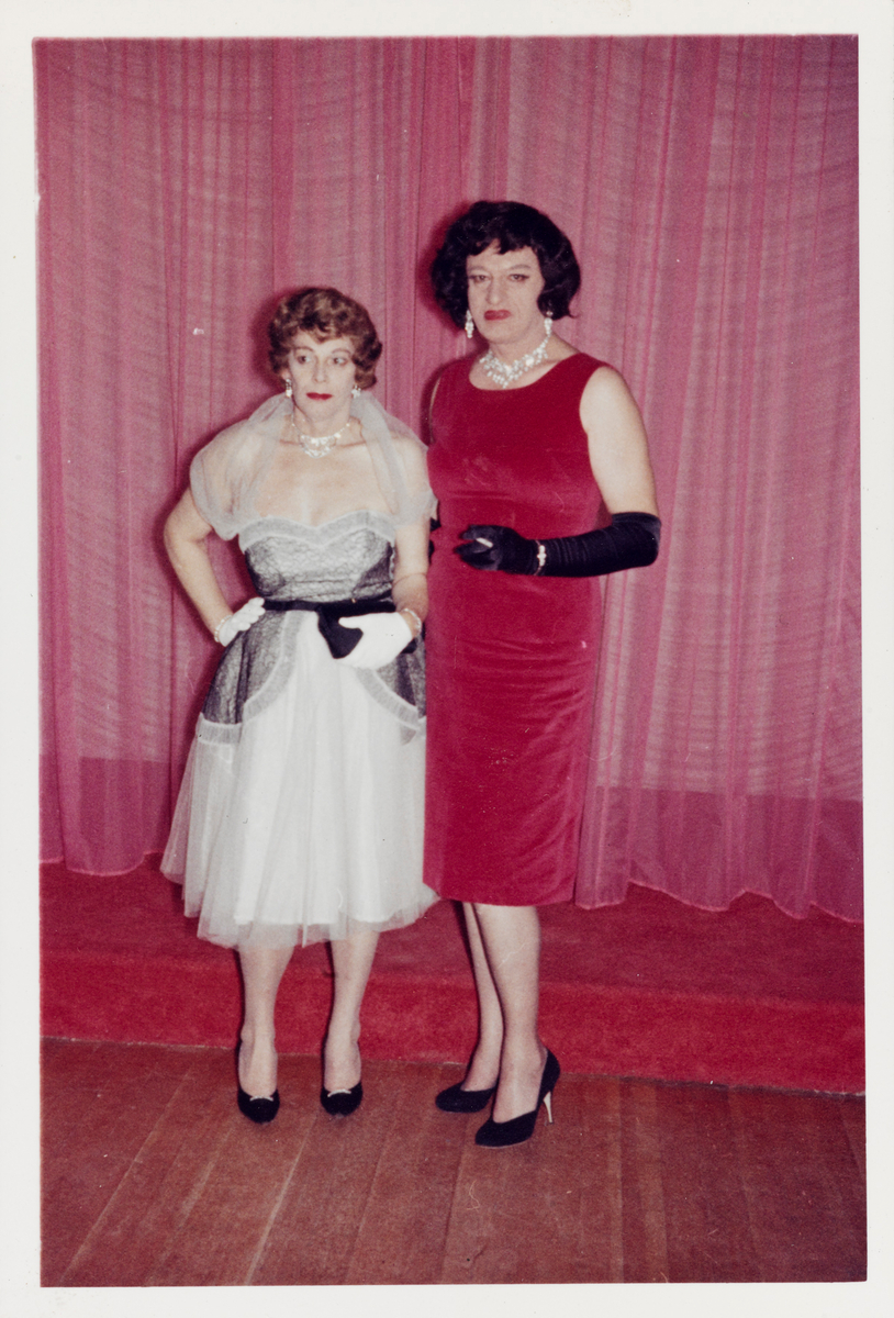     Unknown American, Anita and Gloria Standing by the Stage, October 1961. Chromogenic Print, 12.1 x 8.3 cm. Collection of the Art Gallery of Ontario. Purchase, with funds generously donated by Martha LA McCain, 2015. © Art Gallery of Ontario

