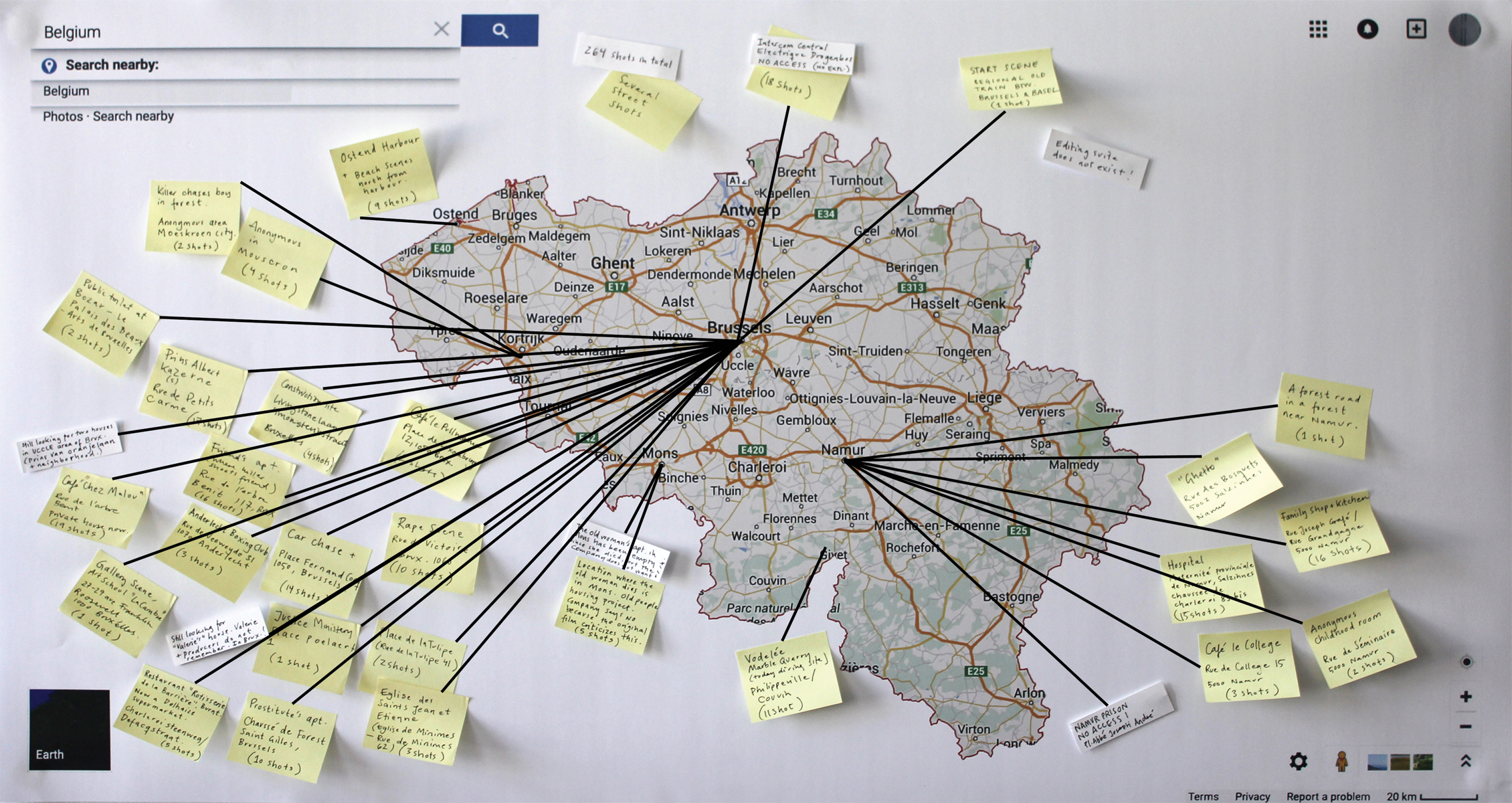     Stine Marie Jacobsen, Mann beißt Hund Map, 2015, Archival Pigment Print, Dimensions Variable

