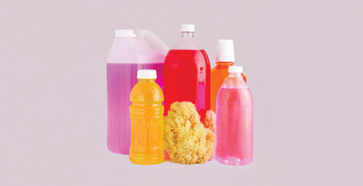     Jimmy Limit, Bottles and Sea Sponge with Pink, 2014 Courtesy of the artist and Clint Roenisch Gallery

