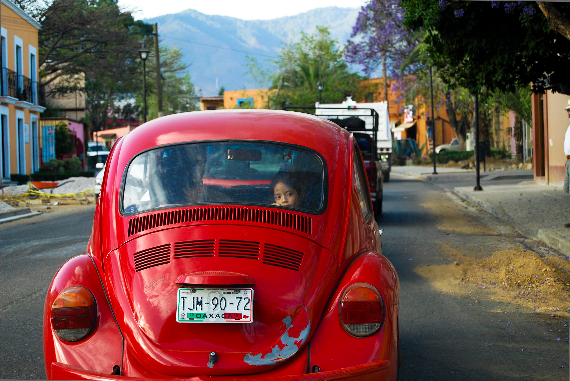     Hugh McBride, Girl in Volkswagon, 2014 

