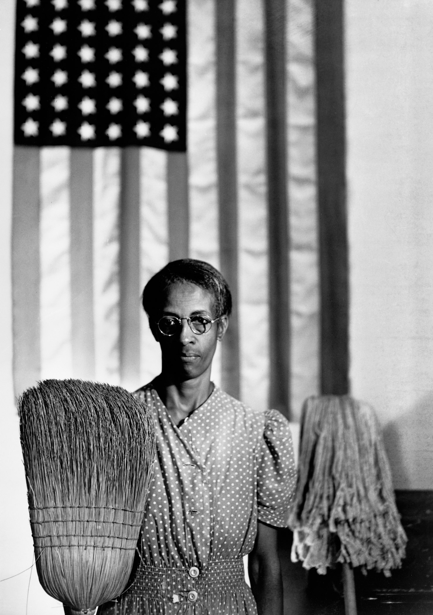     Gordon Parks, American Gothic, Washington, D.C., 1942  Copyright The Gordon Parks Foundation. Courtesy The Gordon Parks Foundation.

