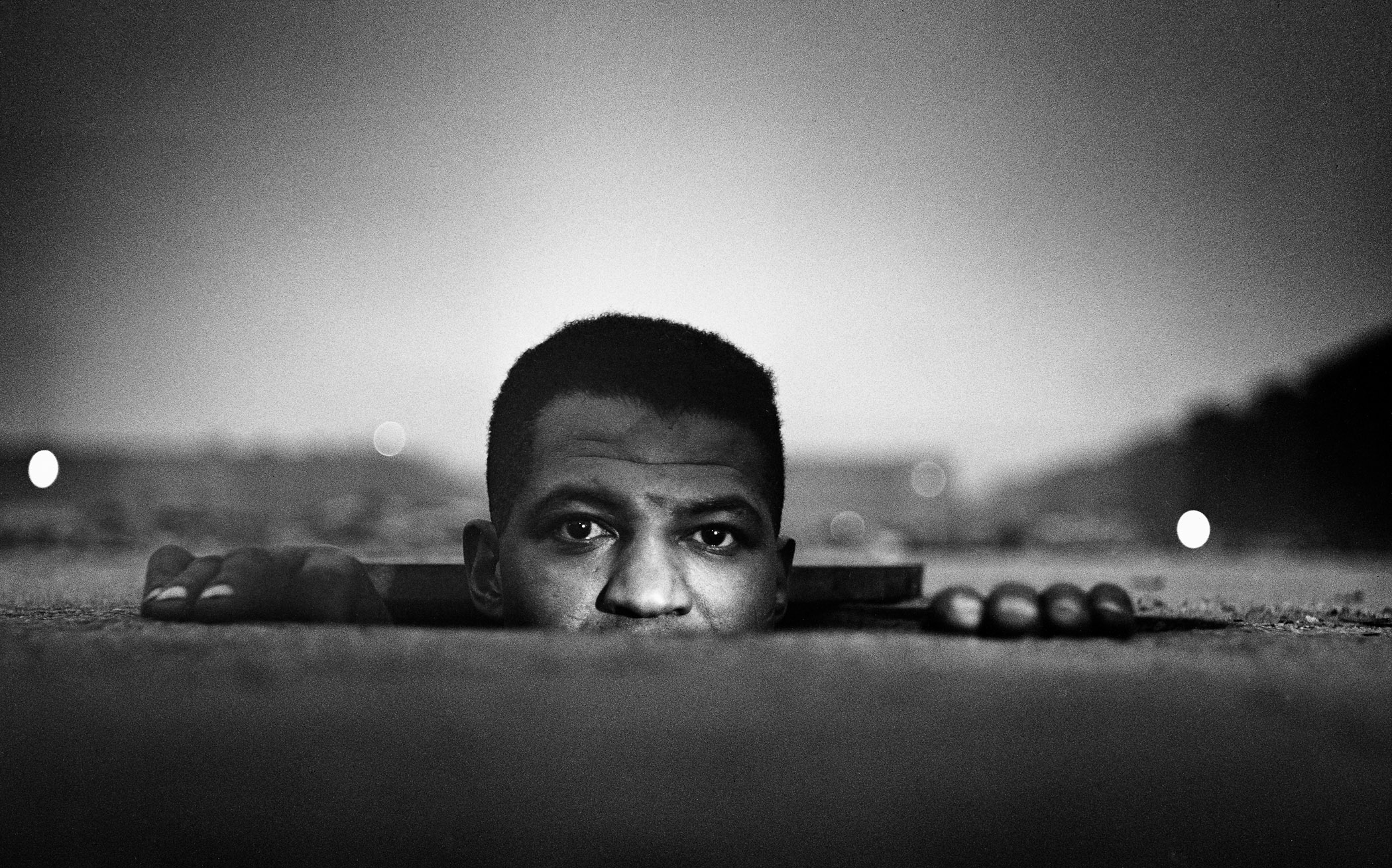     Gordon Parks, Emerging Man, Harlem, New York, 1952 Copyright The Gordon Parks Foundation. Courtesy The Gordon Parks Foundation.

