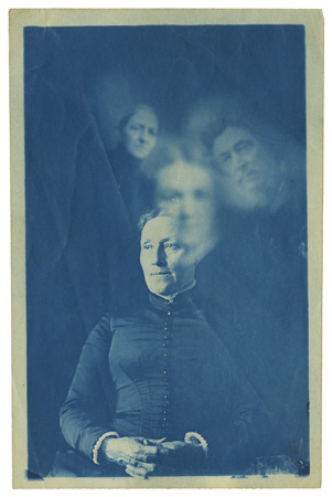     Frank Coster (American), Spirit photograph, c1890 Courtesy of Archive of Modern Conflict, London

