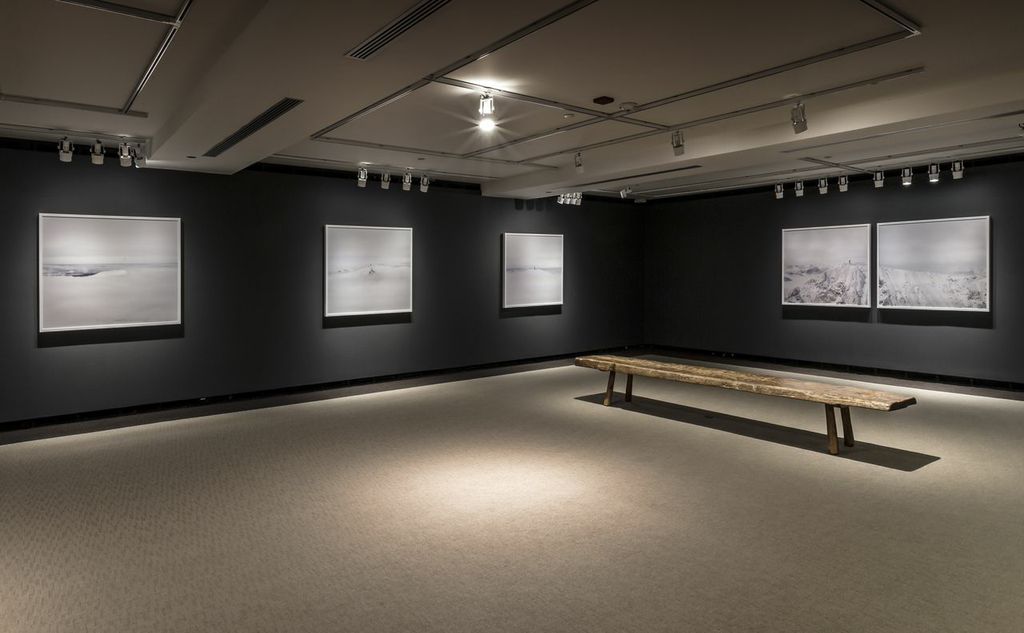     Installation view, Arctic Exposure: Photographs of Canada&#8217;s North, Donovan Wylie Photo Â© Toni Hafkenscheid

