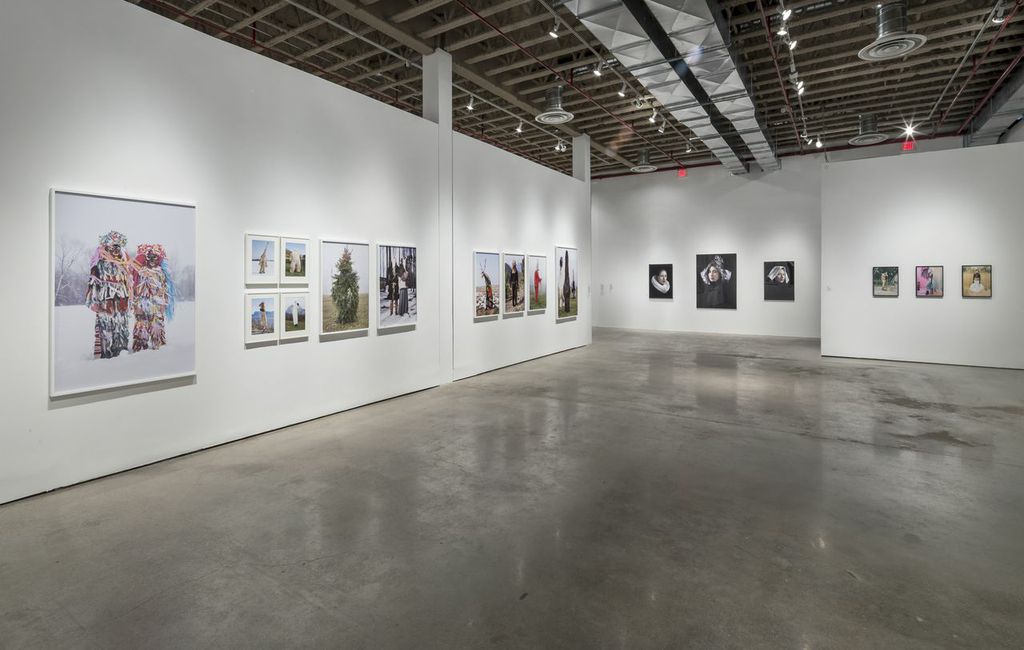     Installation view, Material Self, Charles FrÃ©ger, Hendrik Kerstens, Namsa Leuba Photo: Toni Hafkenscheid

