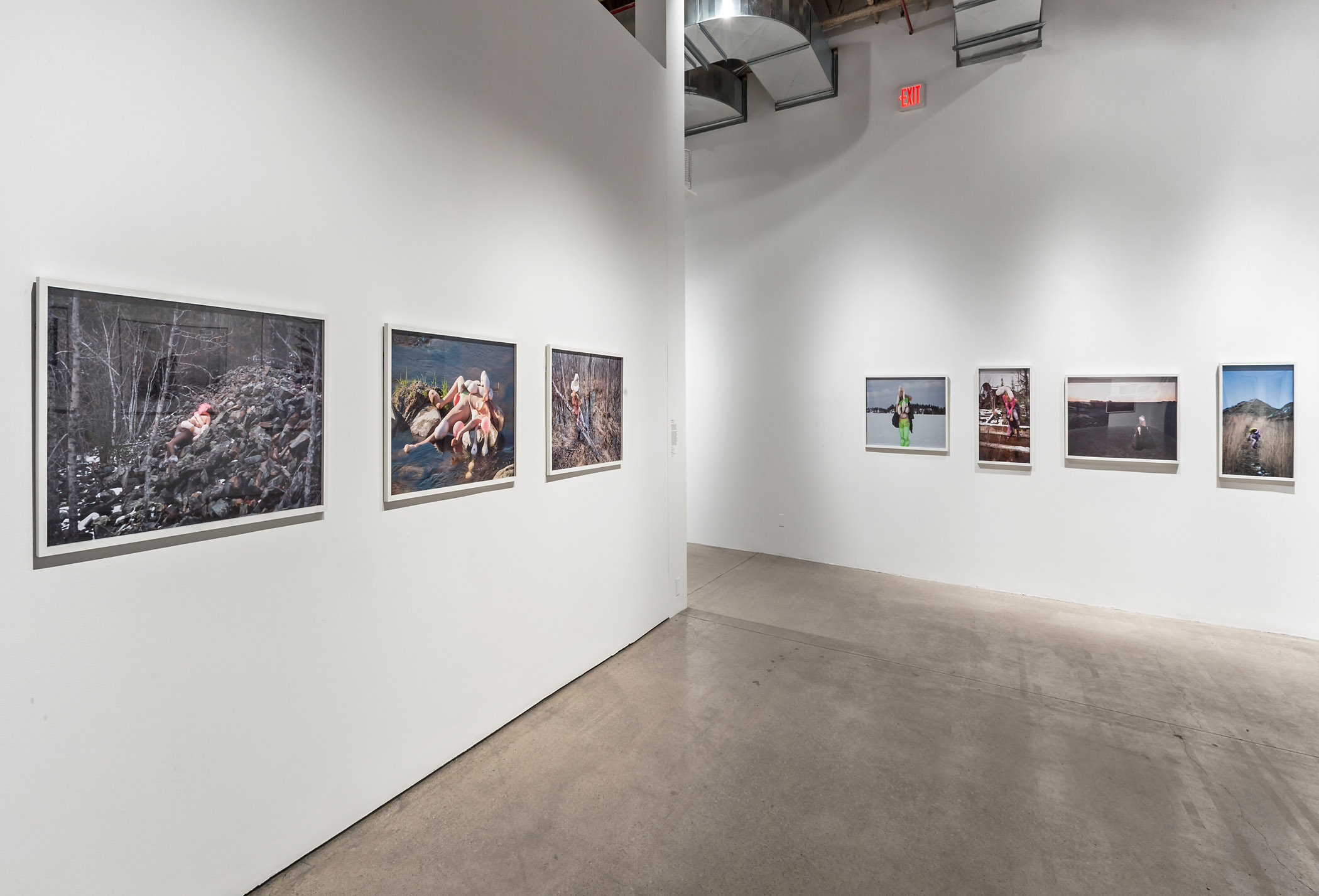     Installation view, Material Self, Dominique Rey Photo: Toni Hafkenscheid

