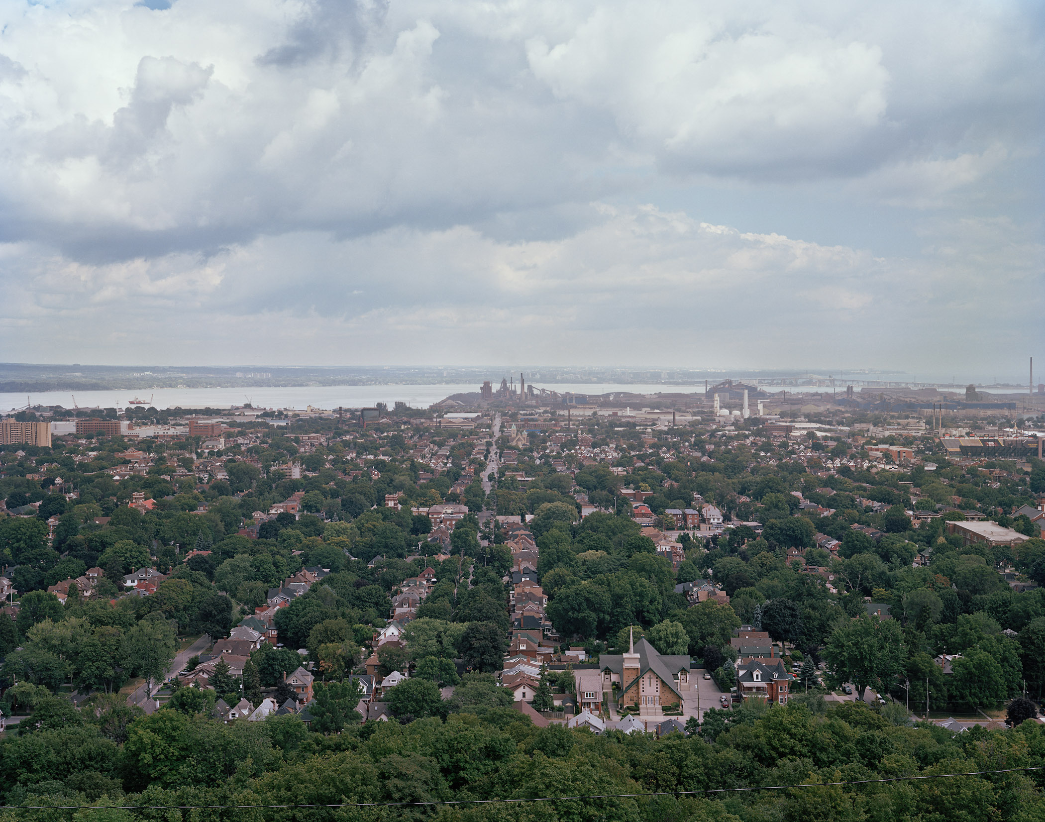     Joseph Hartman, Hamilton From Above Sherman Access, 2012 Â© Joseph Hartman / Courtesy of Stephen Bulger Gallery

