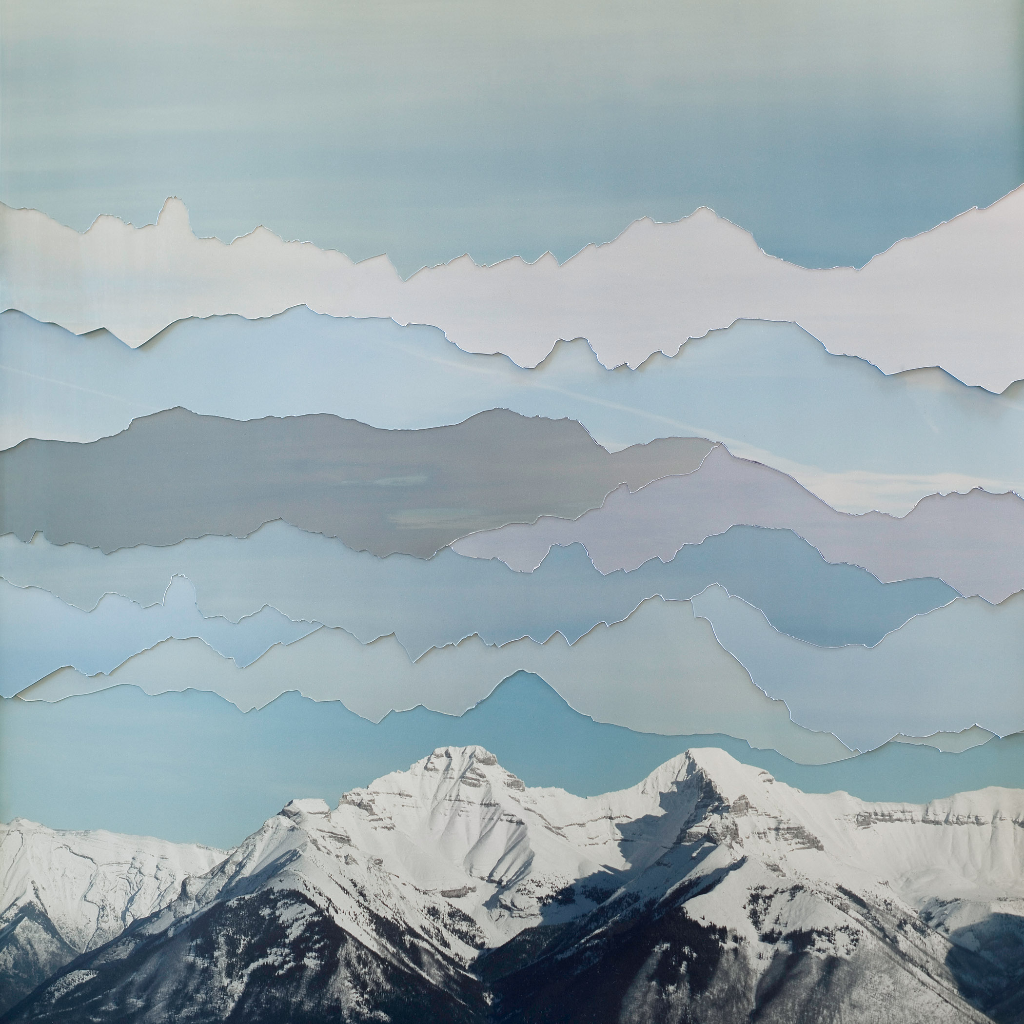     Becky Comber, Banff Sky, from the series Broken Horizons, 2013 

