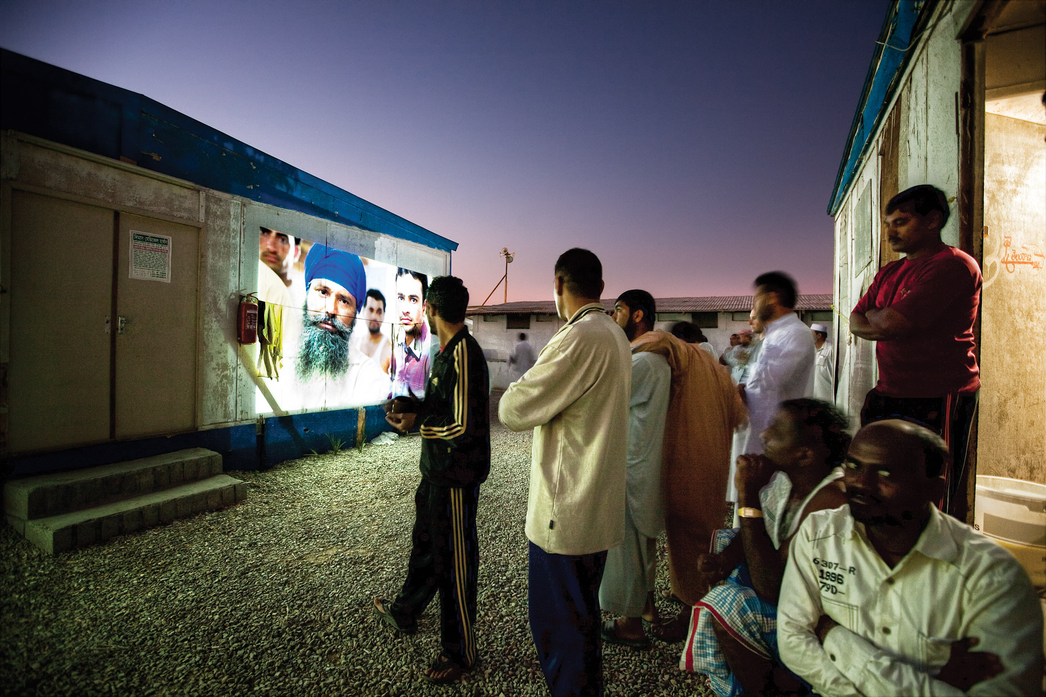     Annie Sakkab, Projections &#8211; Ghosts of Dubai&#8217;s Boom, 2010 

