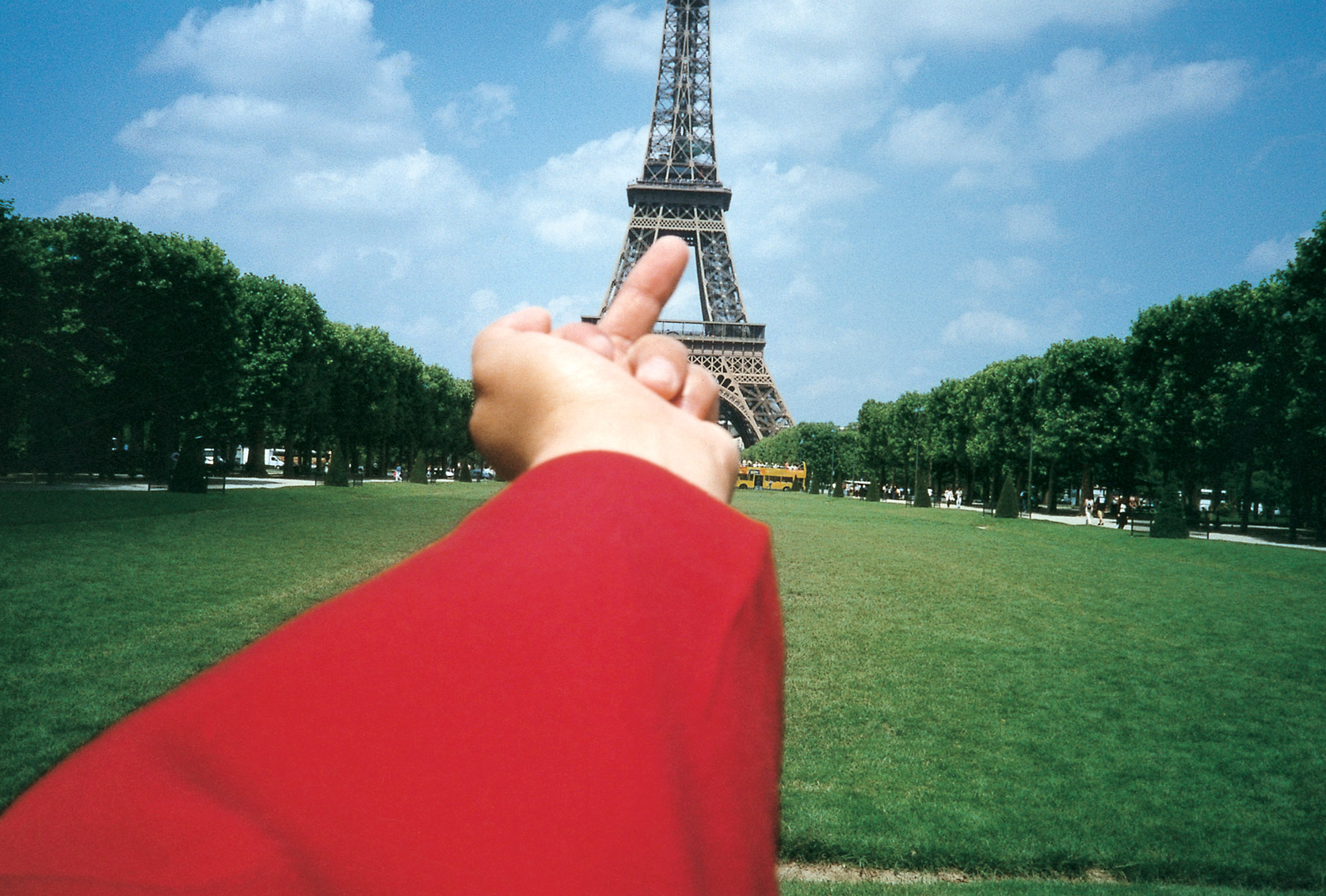     Ai Weiwei, Study of Perspective &#8211; Eiffel Tower, Paris, France, 1995-2010 Courtesy of the artist and Galerie Urs Meile, Beijing-Lucerne

