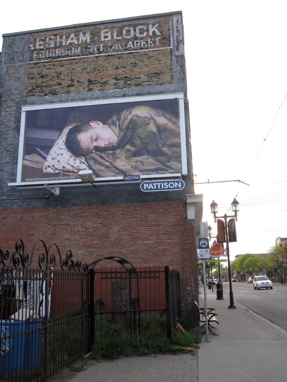     Tim Hetherington, Sleeping Soldiers, 2012 in Calgary, AB. Image credit Aisia Salo

