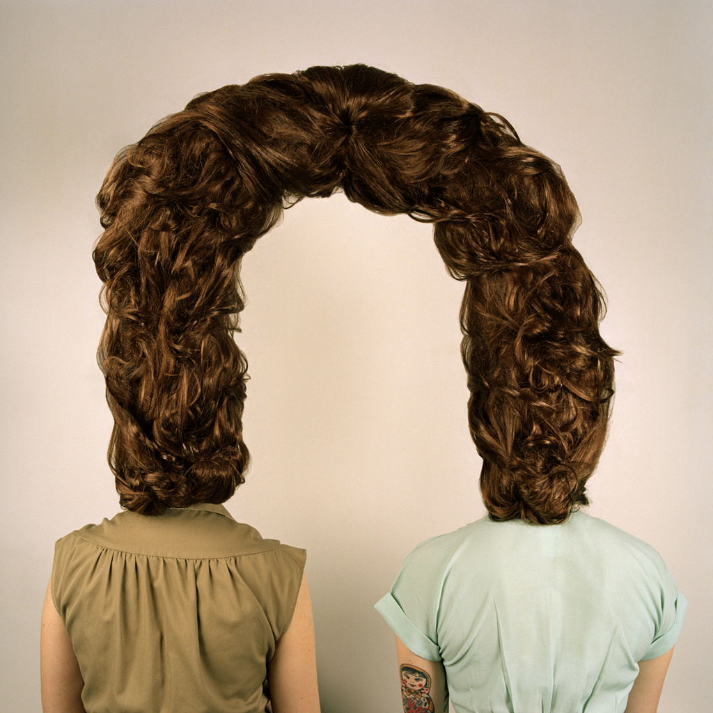    Alex Kisilevich, Hair Rainbow, 2012, Digital Chromogenic Print.

