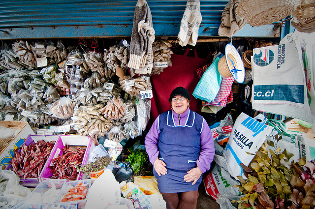     Michelle Hotchin, Feria de Lota &#8211; Herbs, Baskets and Socks, 2010 

