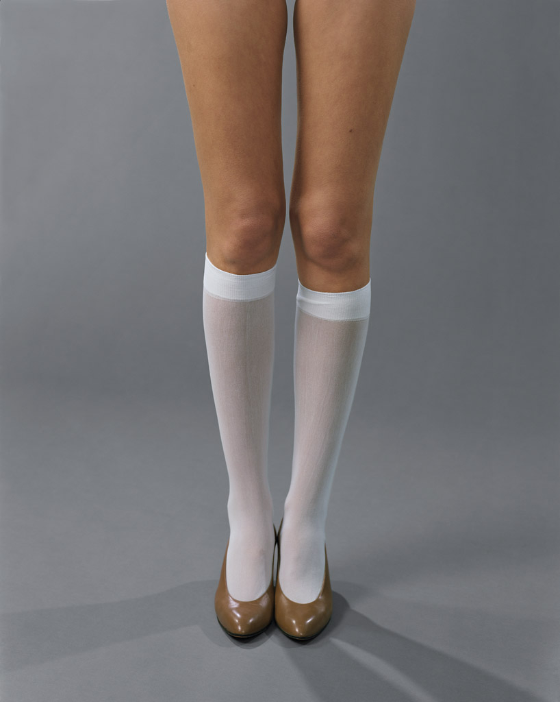     Josephine Meckseper, Blow Up (Michelli, Knee Highs), 2006 Courtesy of the artist, New York, Elizabeth Dee, New York, Galerie Reinhard Hauff, Stuttgart, and VG Bild-Kunst, Bonn

