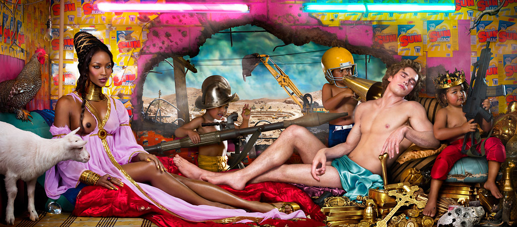     David LaChapelle, The Rape of Africa, 2009 Courtesy of the artist and Fred Torres Collaborations.

