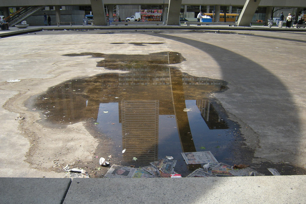     Mara Kravis, City in a Puddle, 2009 

