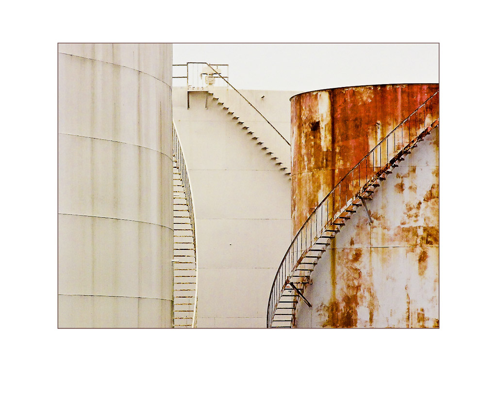     Douglas Ganton, Oil Storage Tanks, 2008 

