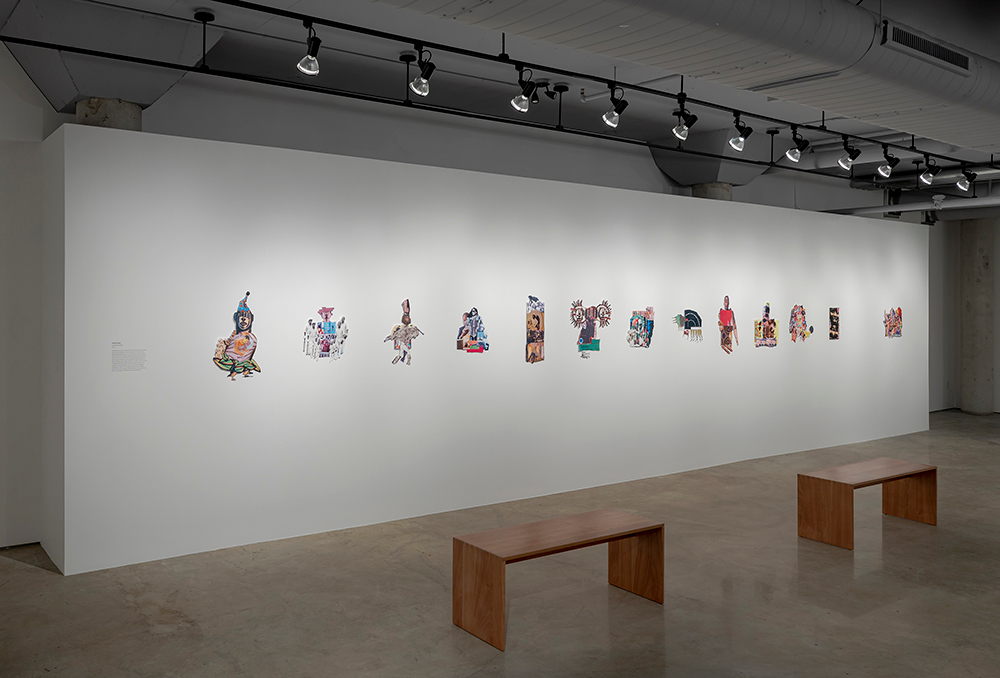 Aaron Jones, Seeing Knowledge, 2020. Installation view, Doris McCarthy Gallery. Courtesy of the artist and Doris McCarthy Gallery. Photo: Toni Hafkenscheid.