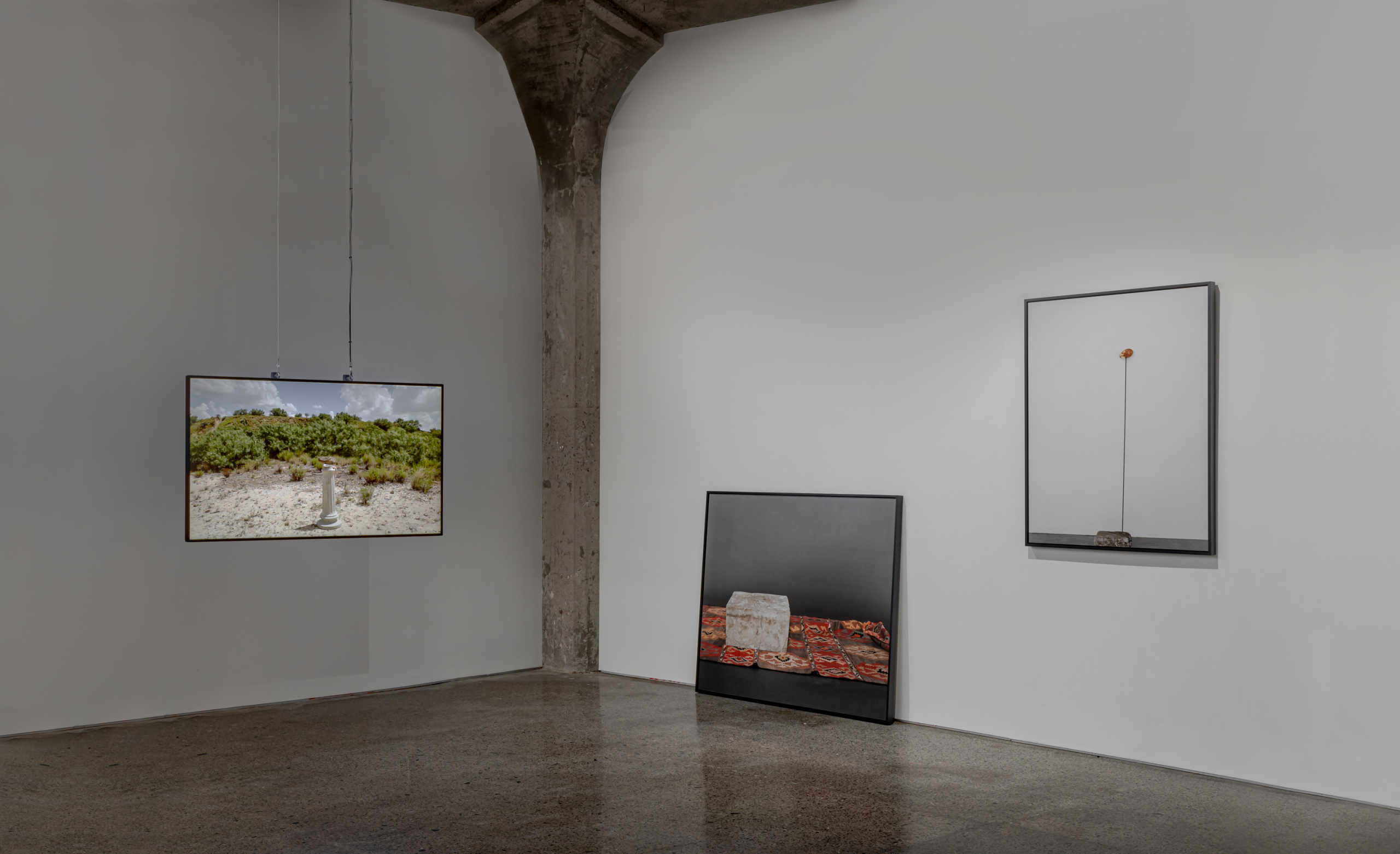 Fatma Bucak, A Study of Eight Landscapes, installation view, Museum of Contemporary Art Toronto, 2020–21. Courtesy of the artist and MOCA. Photo: Toni Hafkenscheid