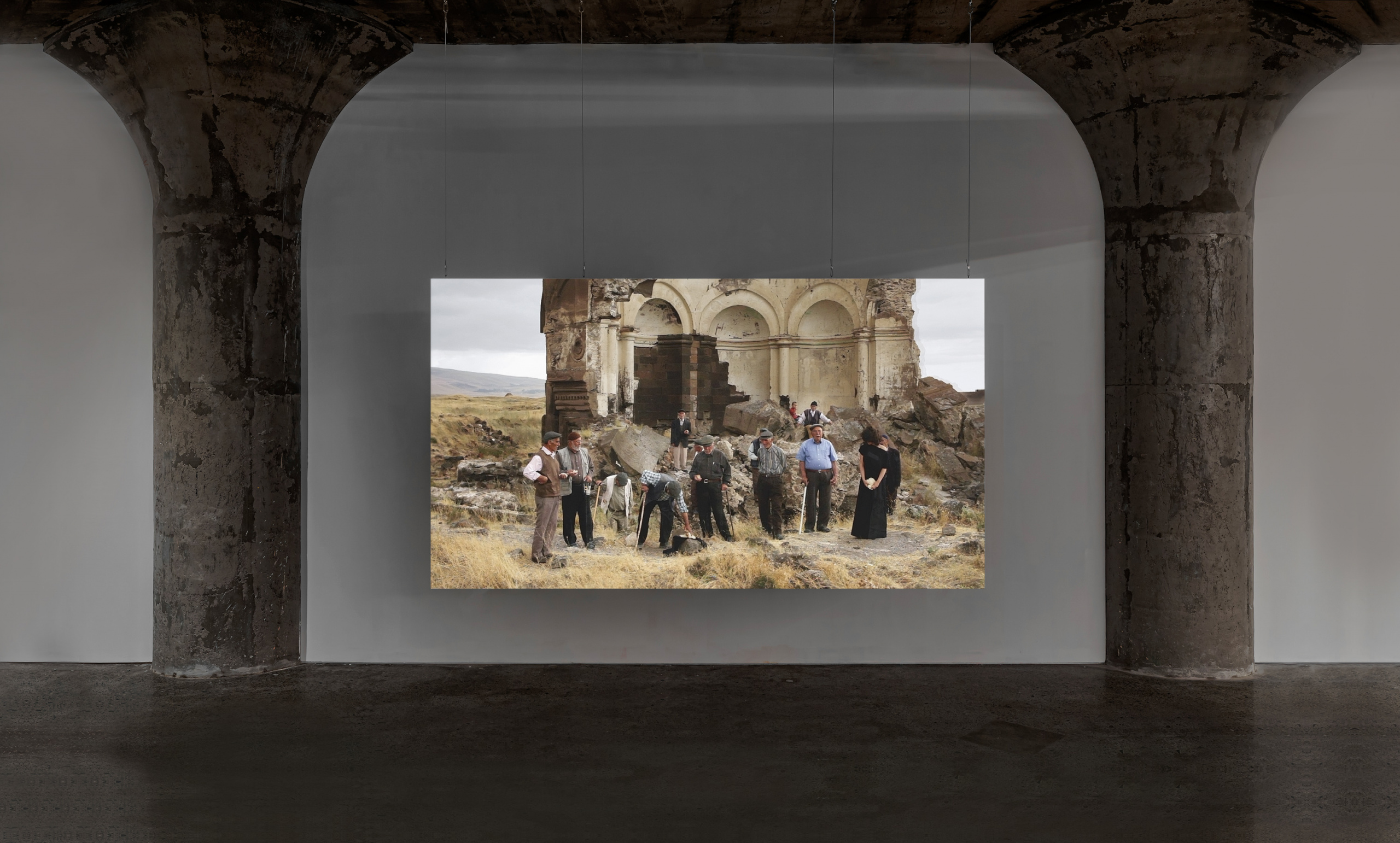 Fatma Bucak, Blessed are you who come, installation view, Museum of Contemporary Art Toronto, 2020–21. Courtesy of the artist and MOCA. Photo: Toni Hafkenscheid