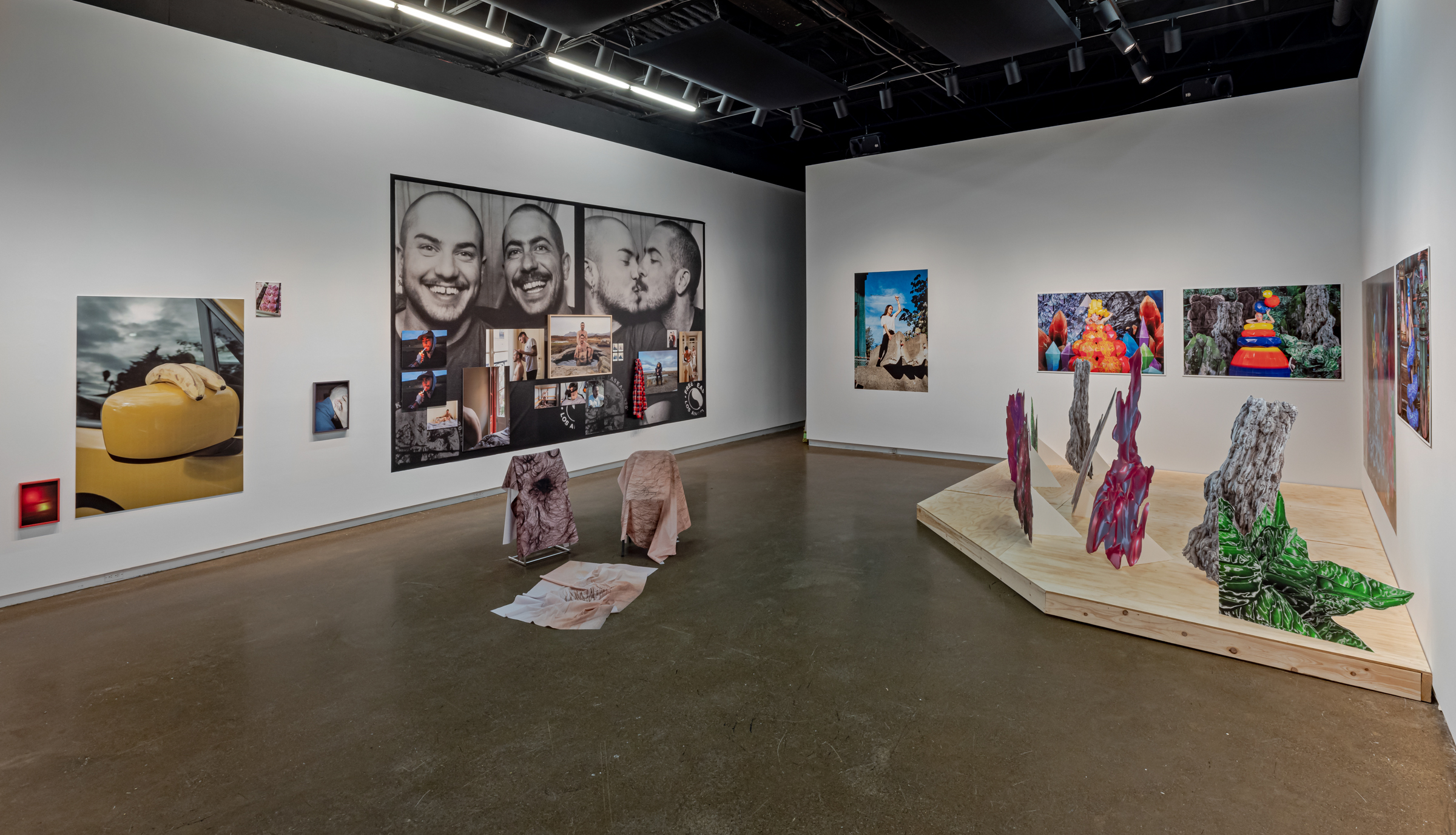     Group exhibition, We Buy Gold, installation view, Gallery TPW, July 30–November 6, 2021. Courtesy of the artists and Gallery TPW. Photo: Toni Hafkenscheid

