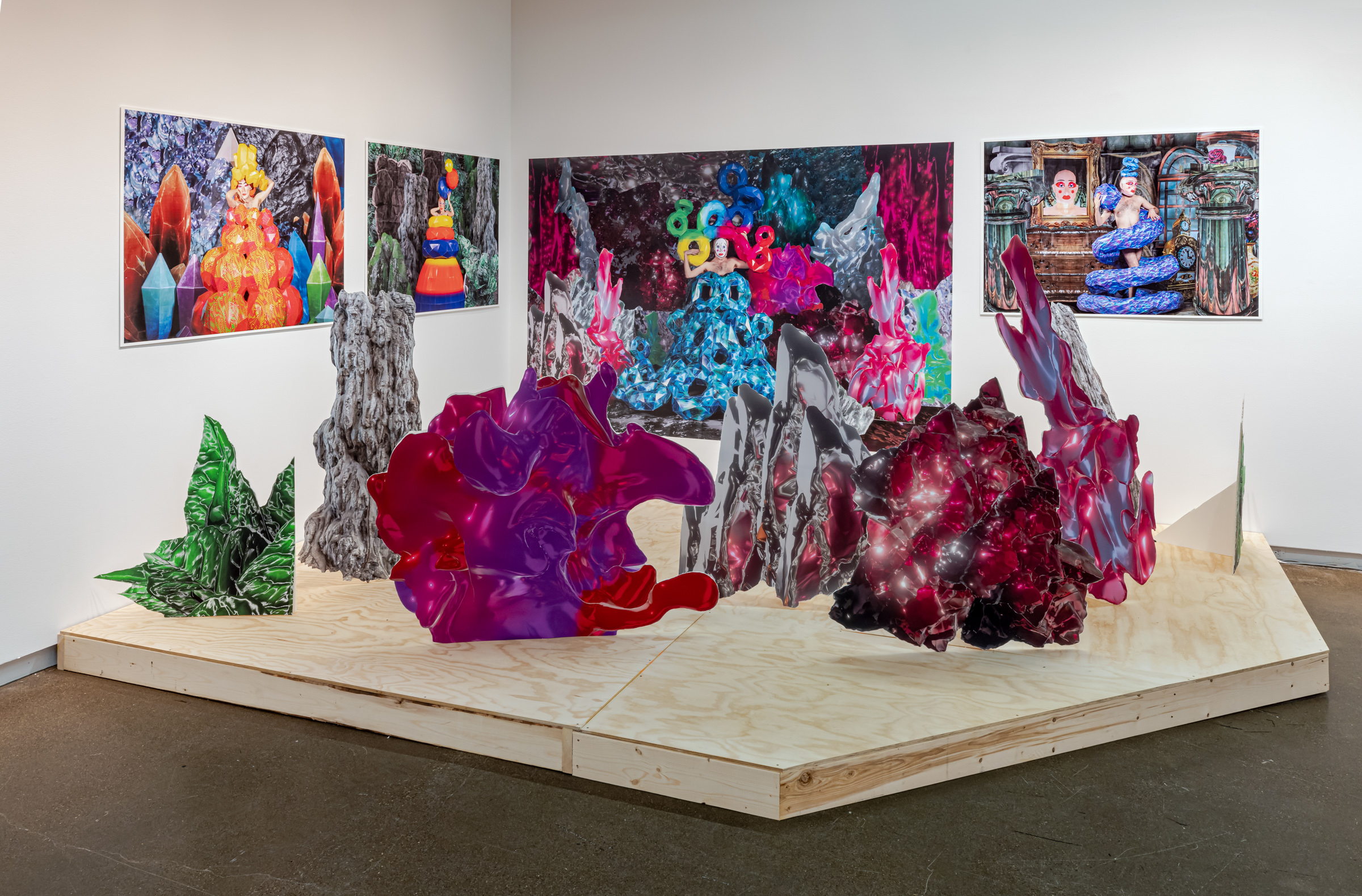     Group exhibition, We Buy Gold, installation view, Gallery TPW, July 30–November 6, 2021. Courtesy of the artists and Gallery TPW. Photo: Toni Hafkenscheid

