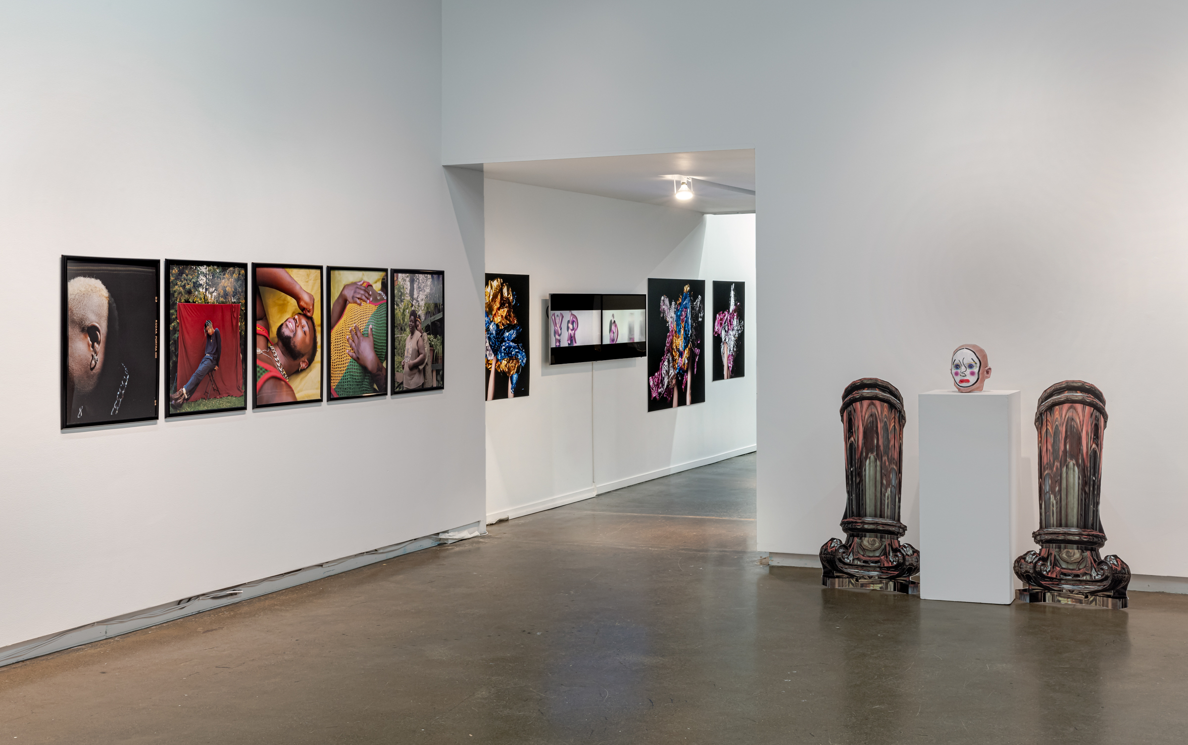     Group exhibition, We Buy Gold, installation view, Gallery TPW, July 30–November 6, 2021. Courtesy of the artists and Gallery TPW. Photo: Toni Hafkenscheid

