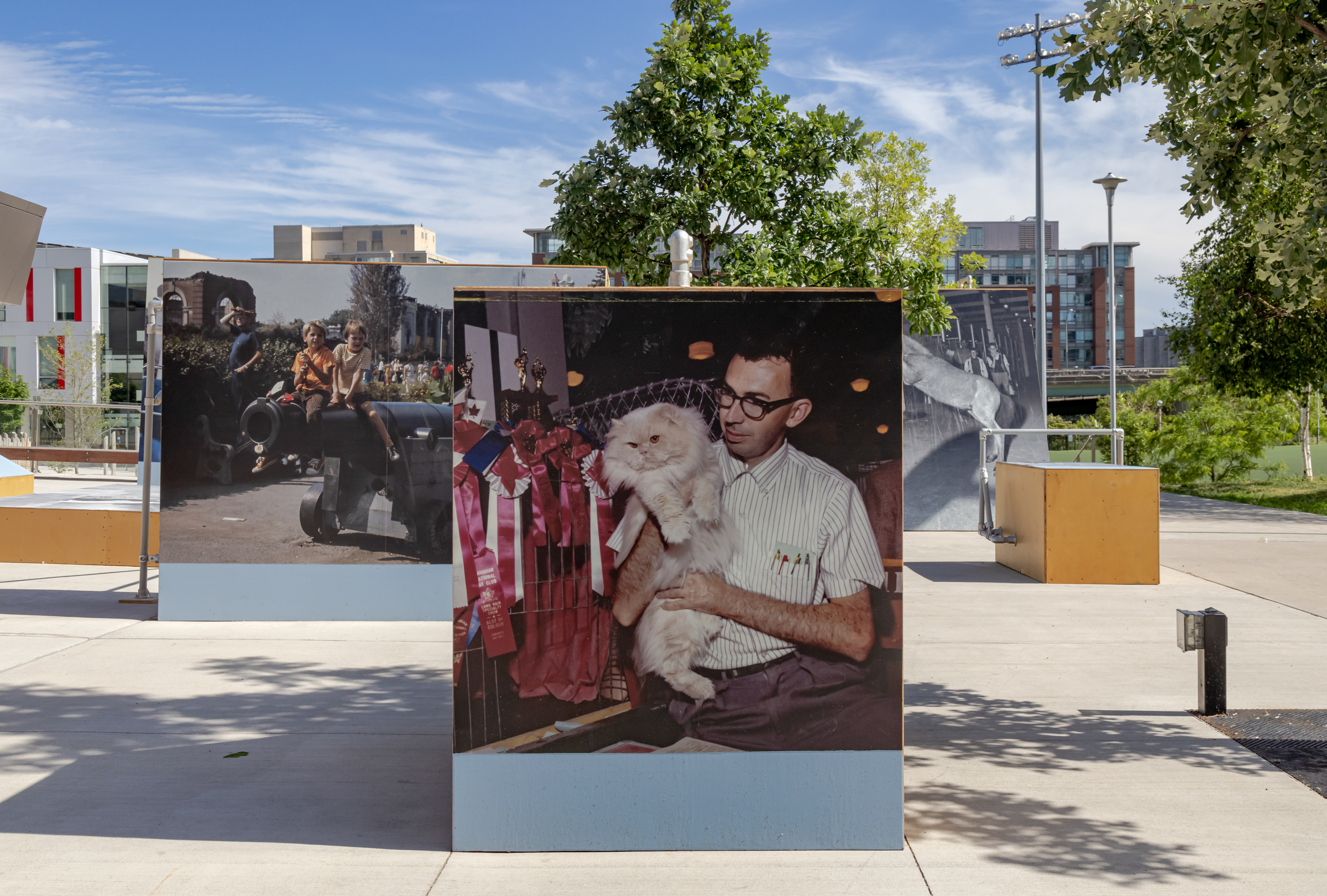     Erik Kessels & Thomas Mailaender, Play Public, installation view, The Bentway Studio at Canoe Landing, 2021. Courtesy of the artists, The Bentway Conservancy, and CONTACT. Photo: Toni Hafkenscheid

