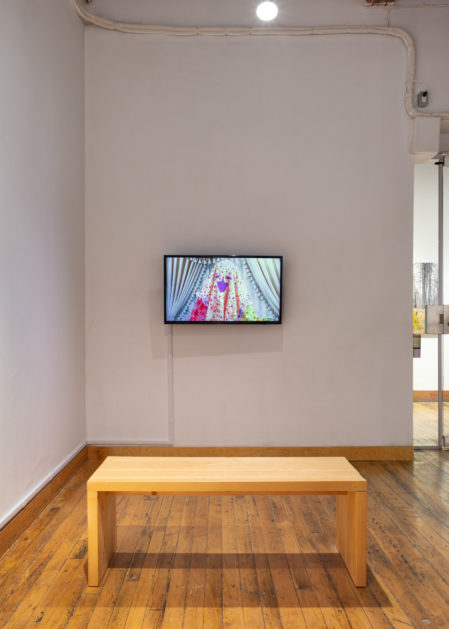     Group exhibition, Of the Sacred, installation view, Critical Distance Centre for Curators, 2022. Courtesy of the artists and Critical Distance. Photo: Laura Findlay

