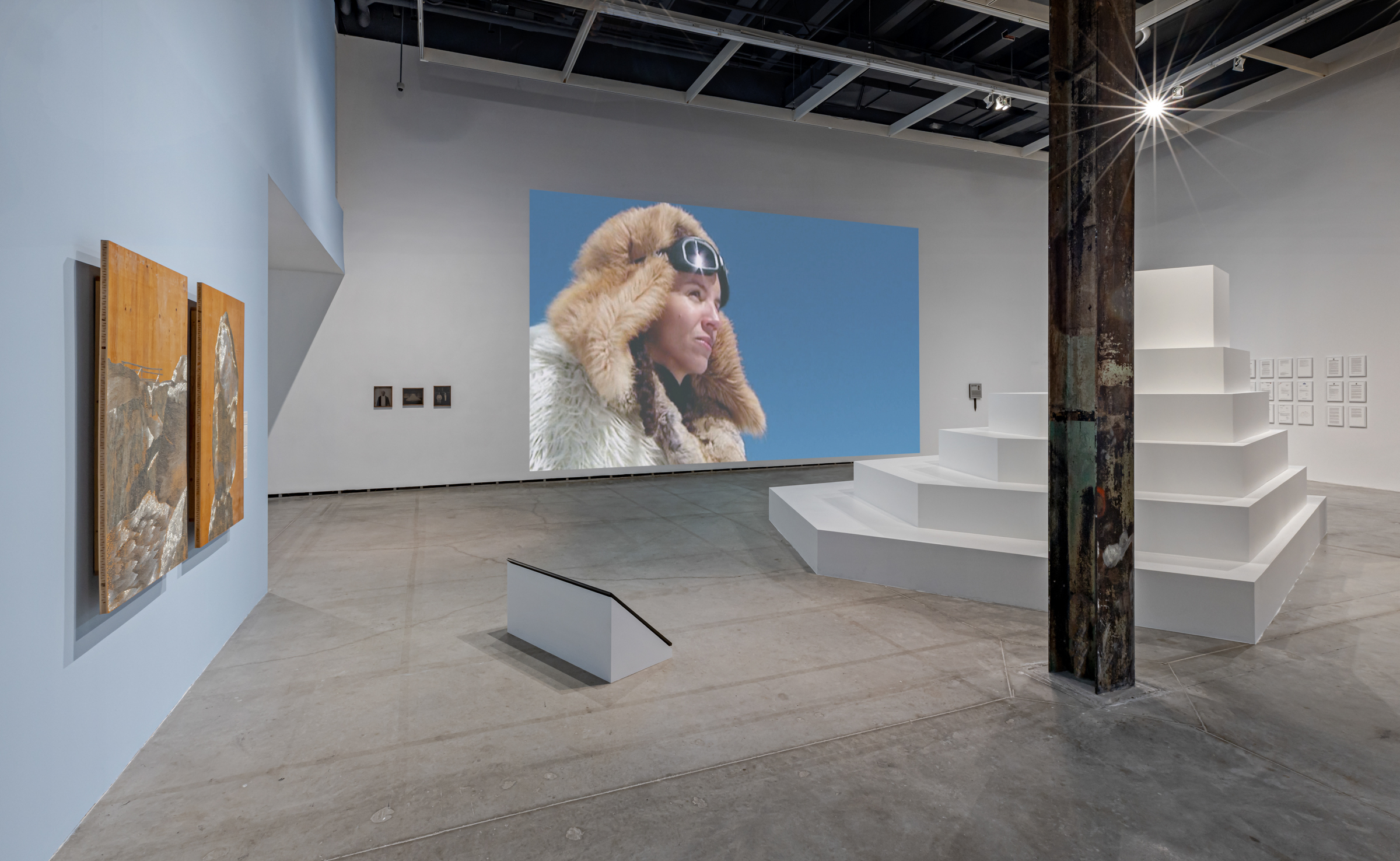     Sasha Huber, YOU NAME IT, installation view, The Power Plant Contemporary Art Gallery, 2022. Courtesy of the artist and The Power plant. Photo: Toni Hafkenscheid

